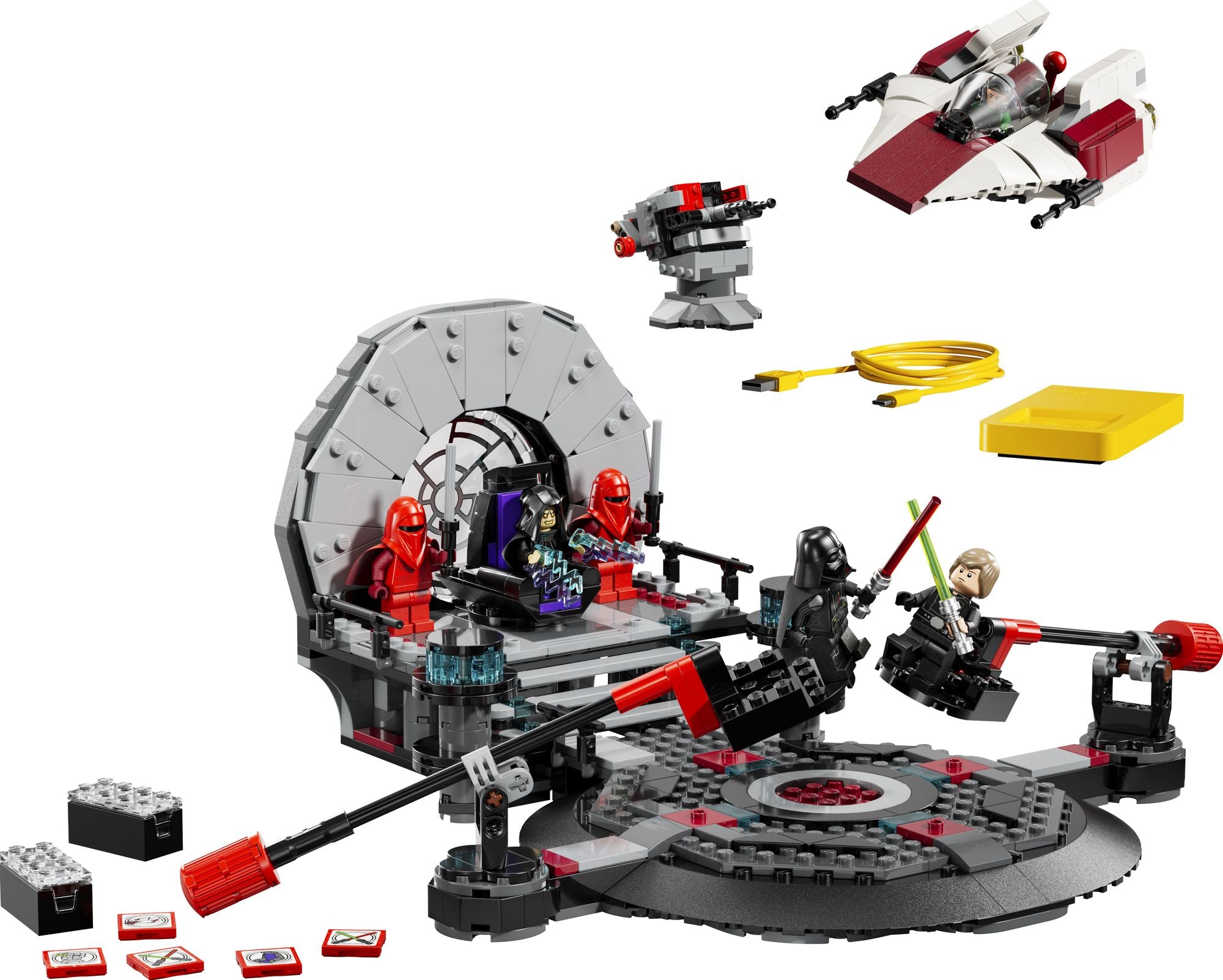 LEGO Star Wars SMART Play: Throne Room Duel & A-Wing 75427
