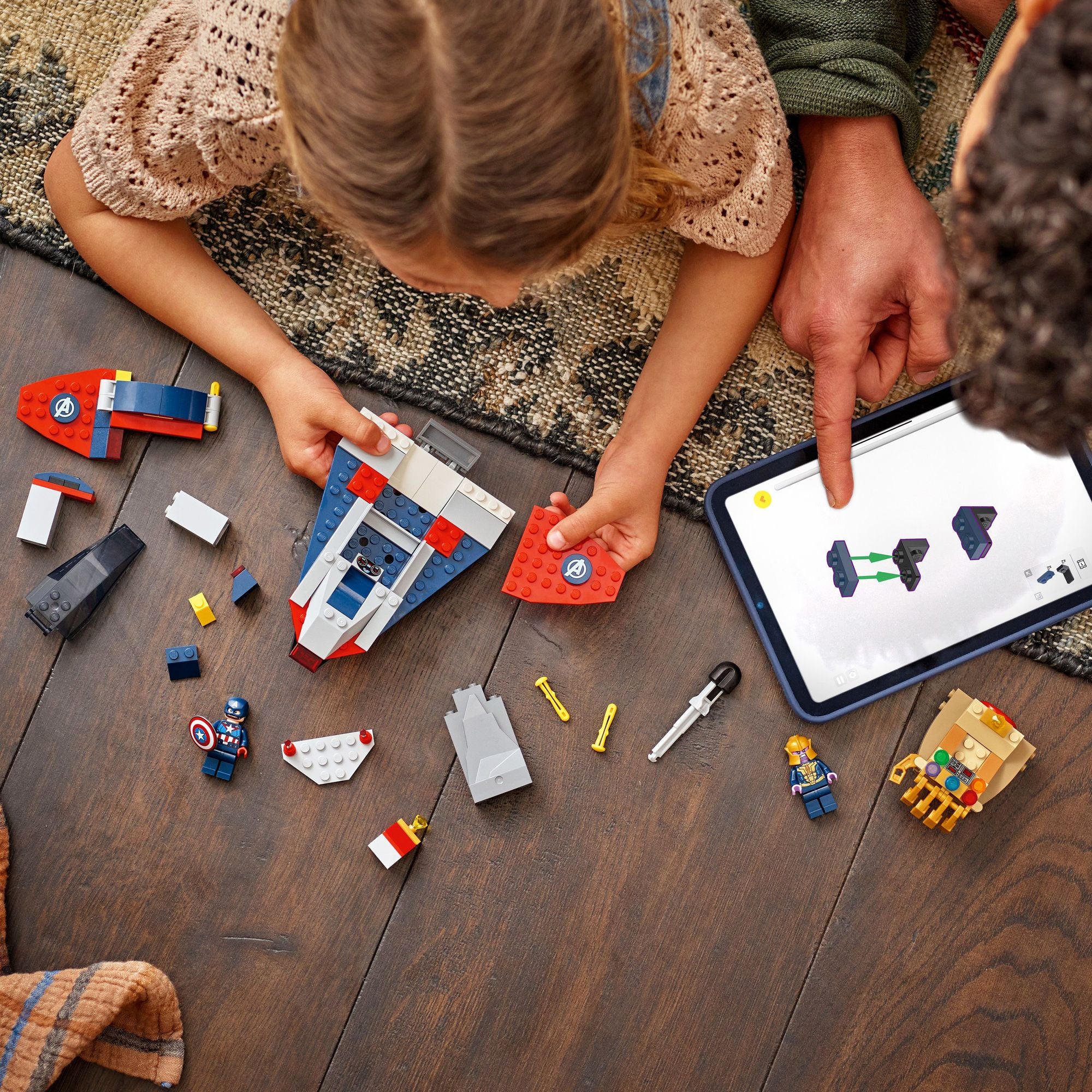 LEGO Super Heroes Marvel Captain America vs. Thanos 76319