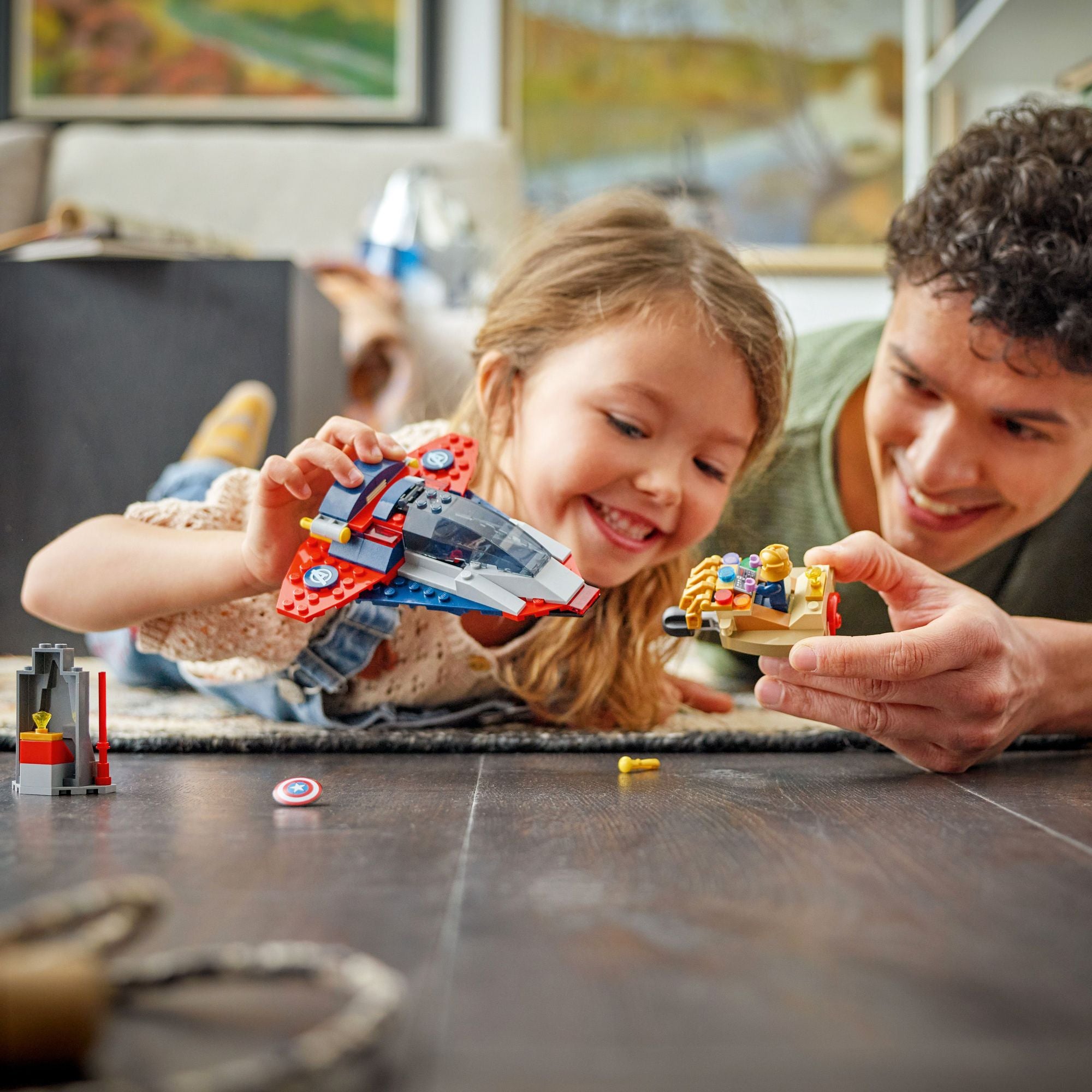 LEGO Super Heroes Marvel Captain America vs. Thanos 76319