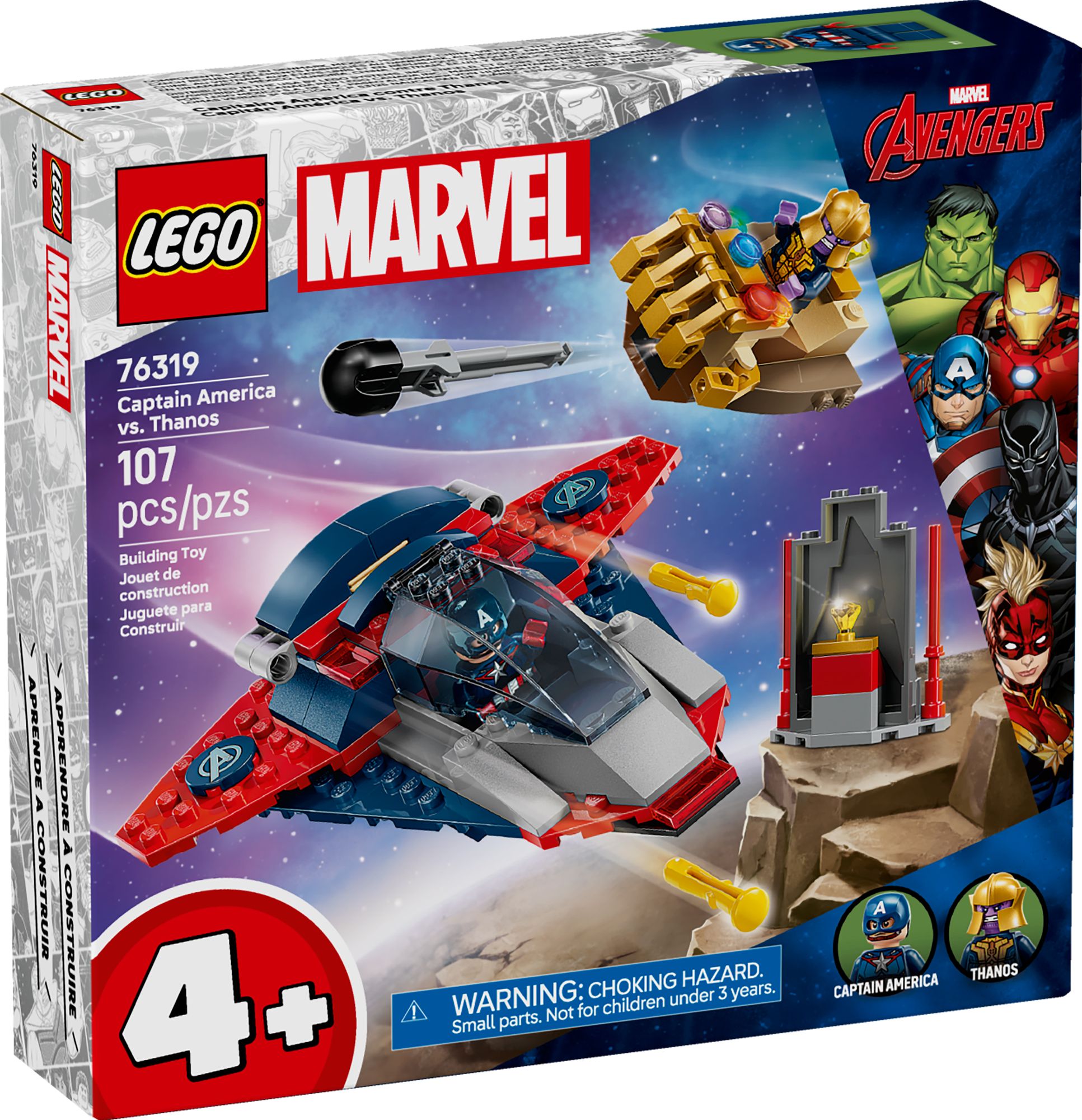LEGO Super Heroes Marvel Captain America vs. Thanos 76319