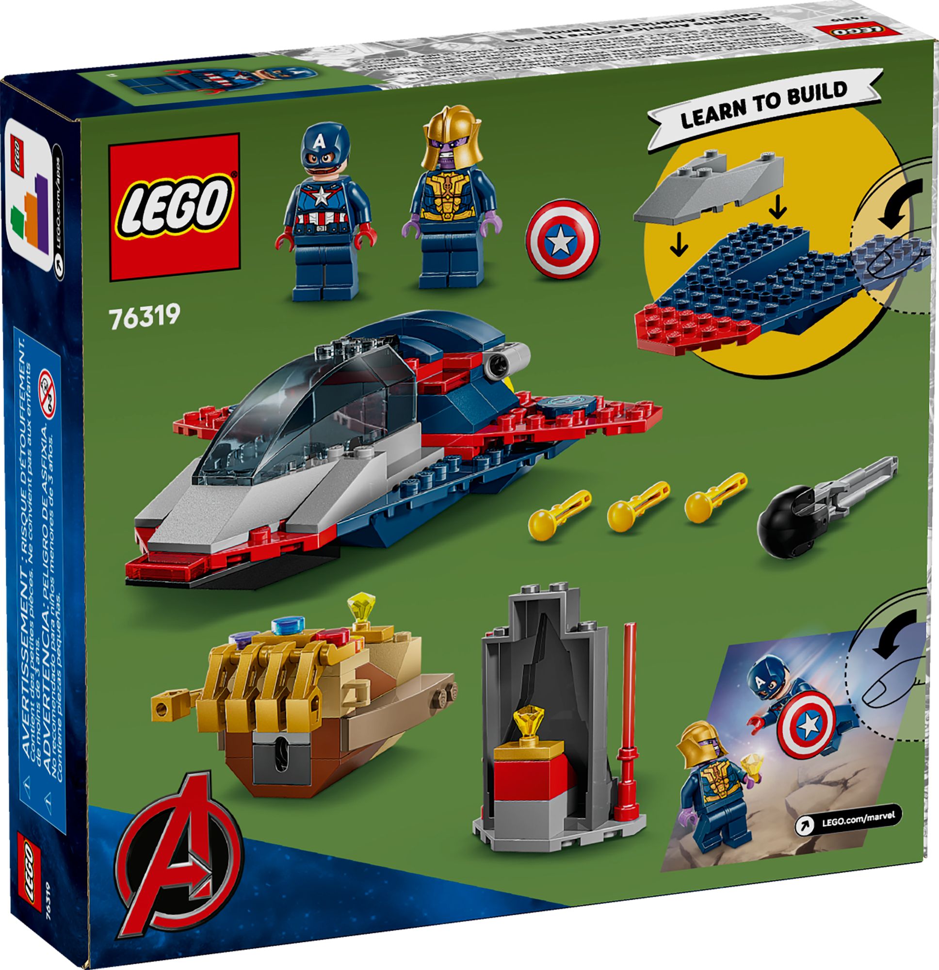LEGO Super Heroes Marvel Captain America vs. Thanos 76319