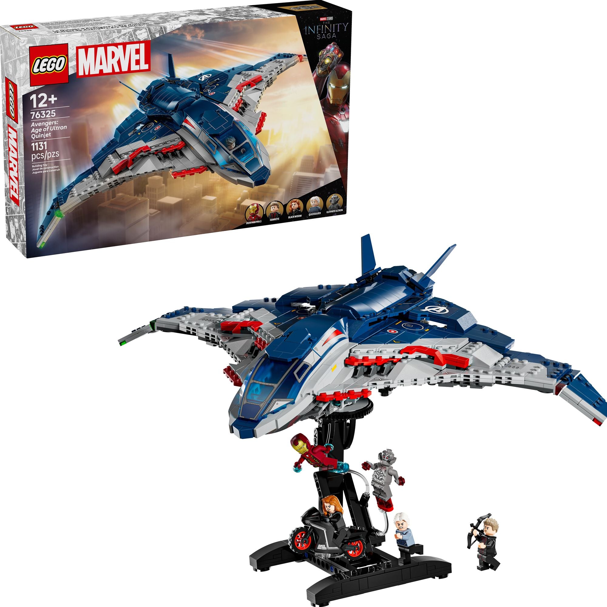 LEGO Super Heroes Marvel Avengers: Age of Ultron Quinjet 76325