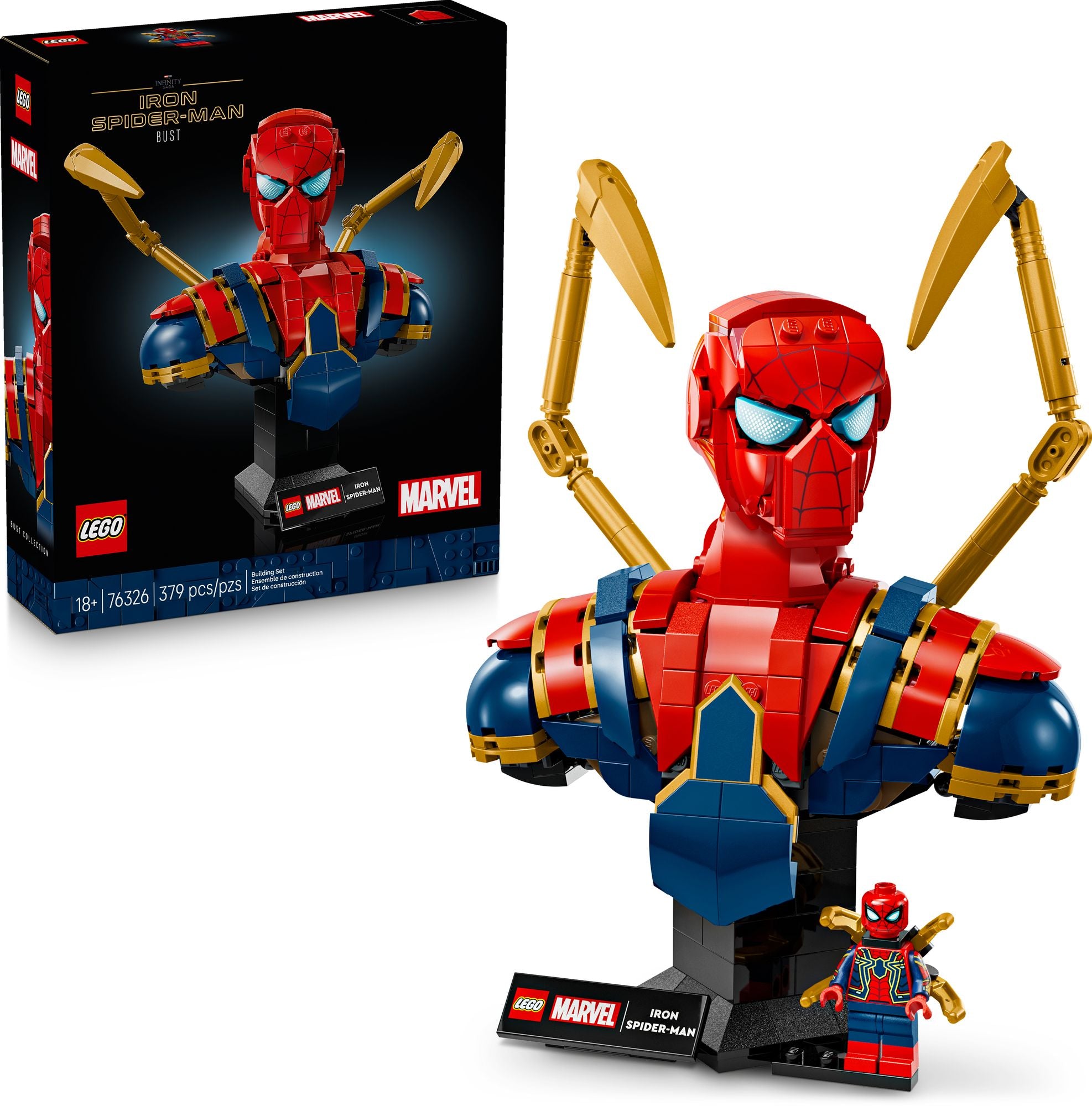 LEGO Super Heroes Marvel Iron Spider-Man Bust 76326
