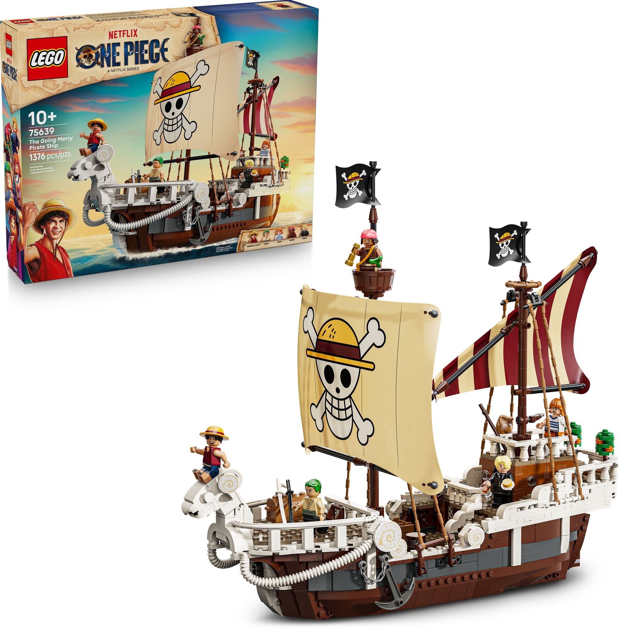 LEGO ONE PIECE The Going Merry Pirate Ship 75639