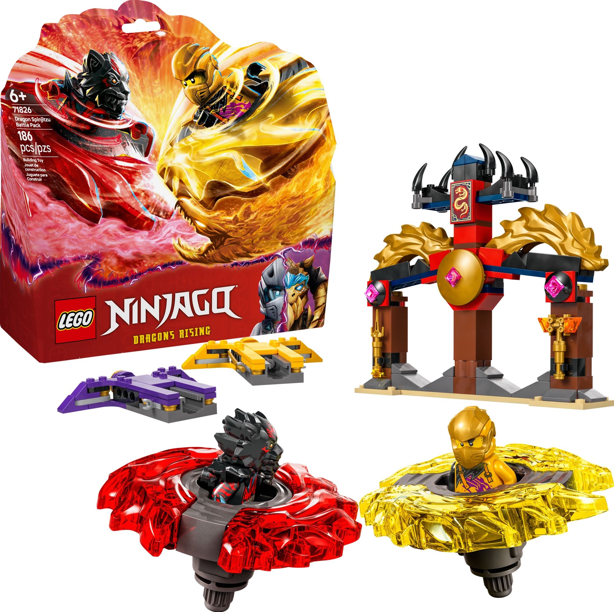 LEGO Ninjago Dragon Spinjitzu Battle Pack 71826