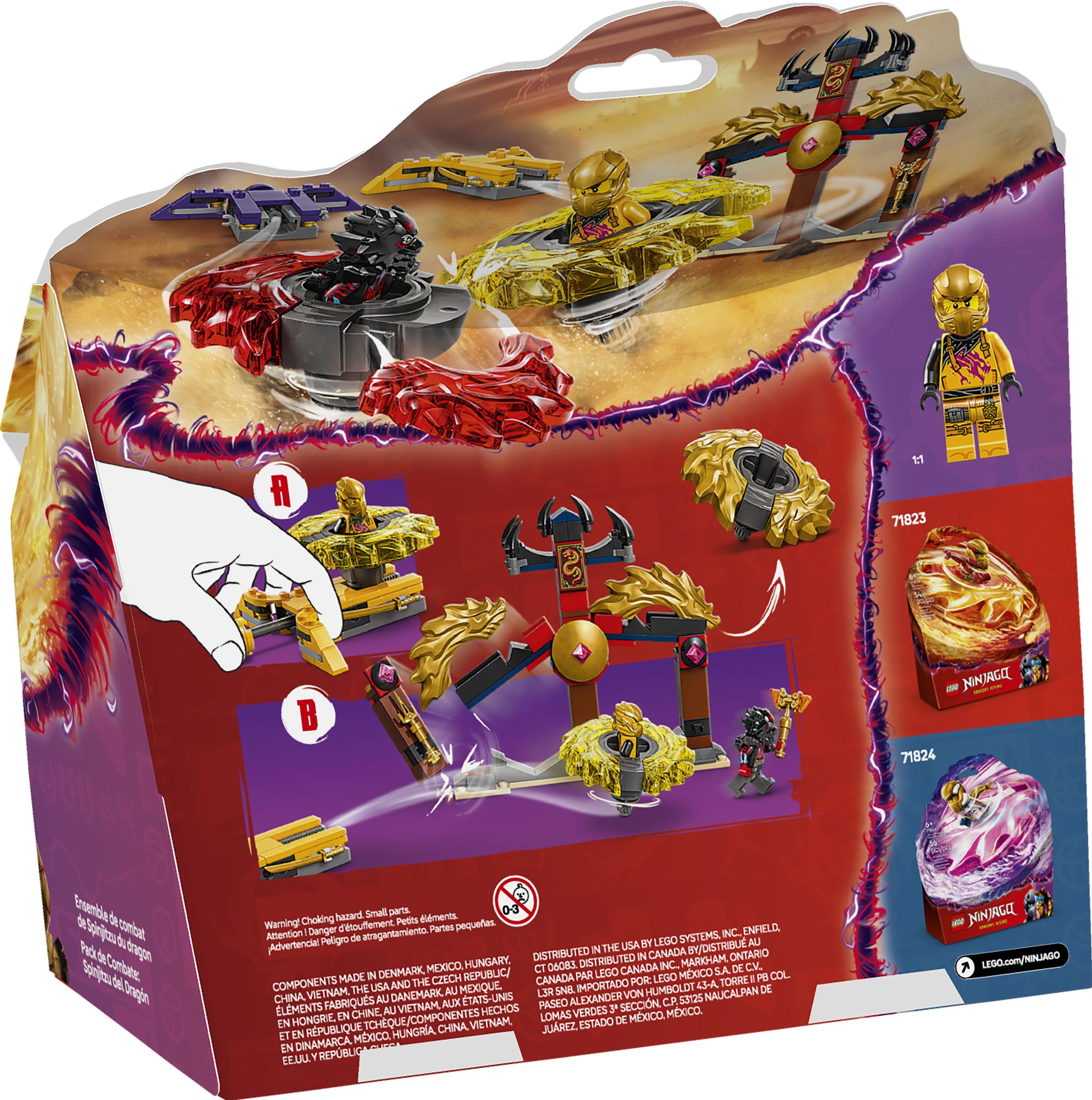 LEGO Ninjago Dragon Spinjitzu Battle Pack 71826