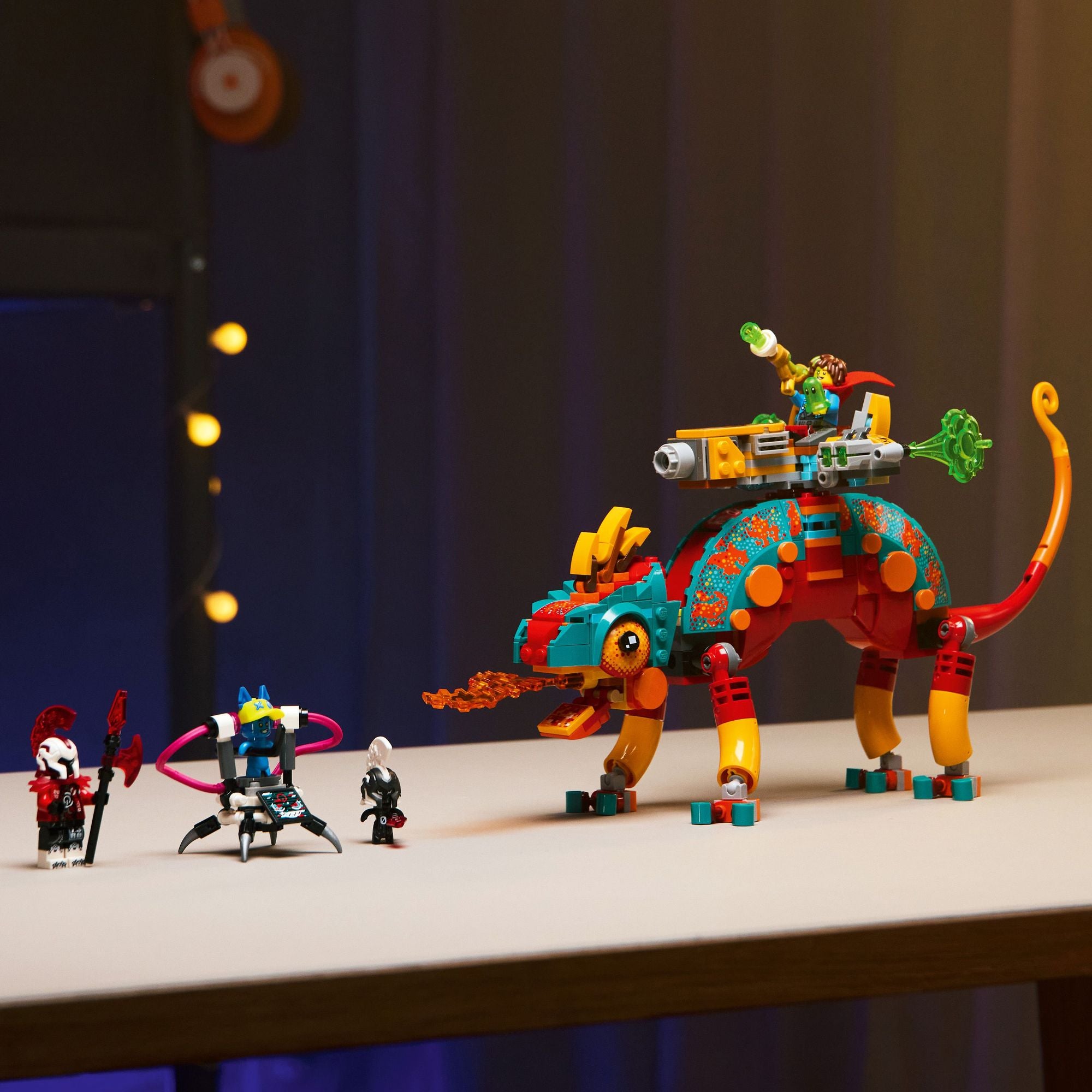 LEGO DREAMZzz Mateo's Fire Chameleon 71492
