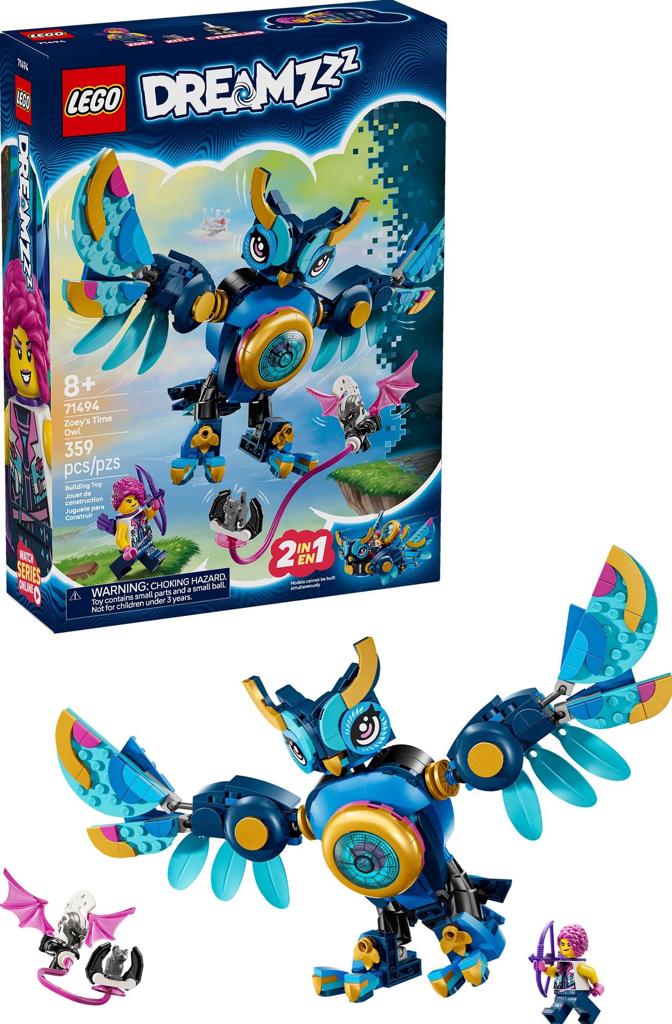 LEGO DREAMZzz Zoey's Time Owl 71494