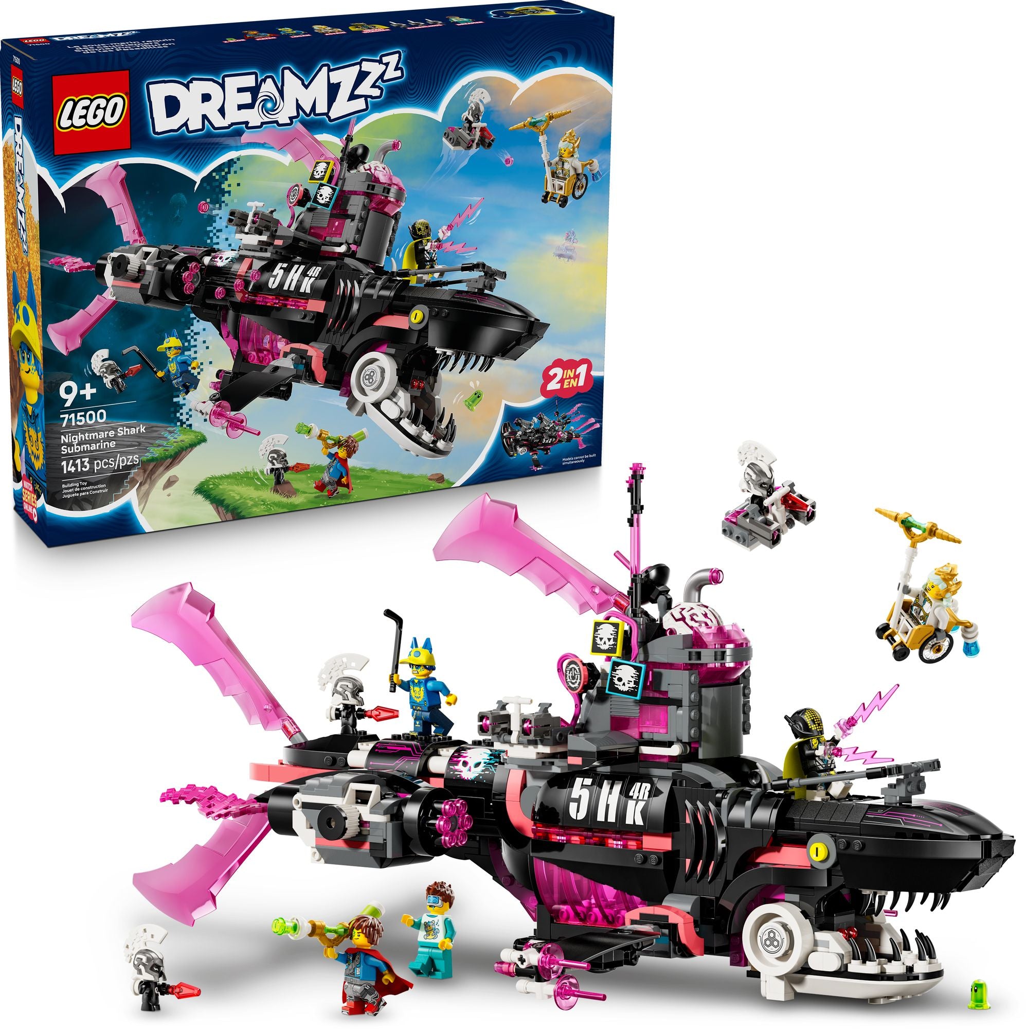 LEGO DREAMZzz Nightmare Shark Submarine 71500