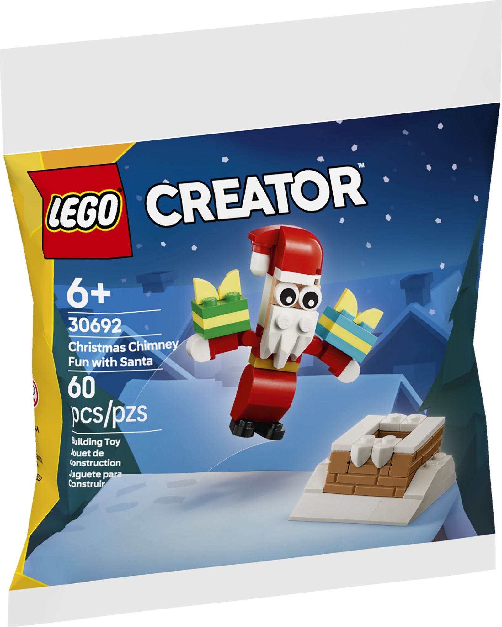 LEGO Creator Christmas Chimney Fun with Santa 30692