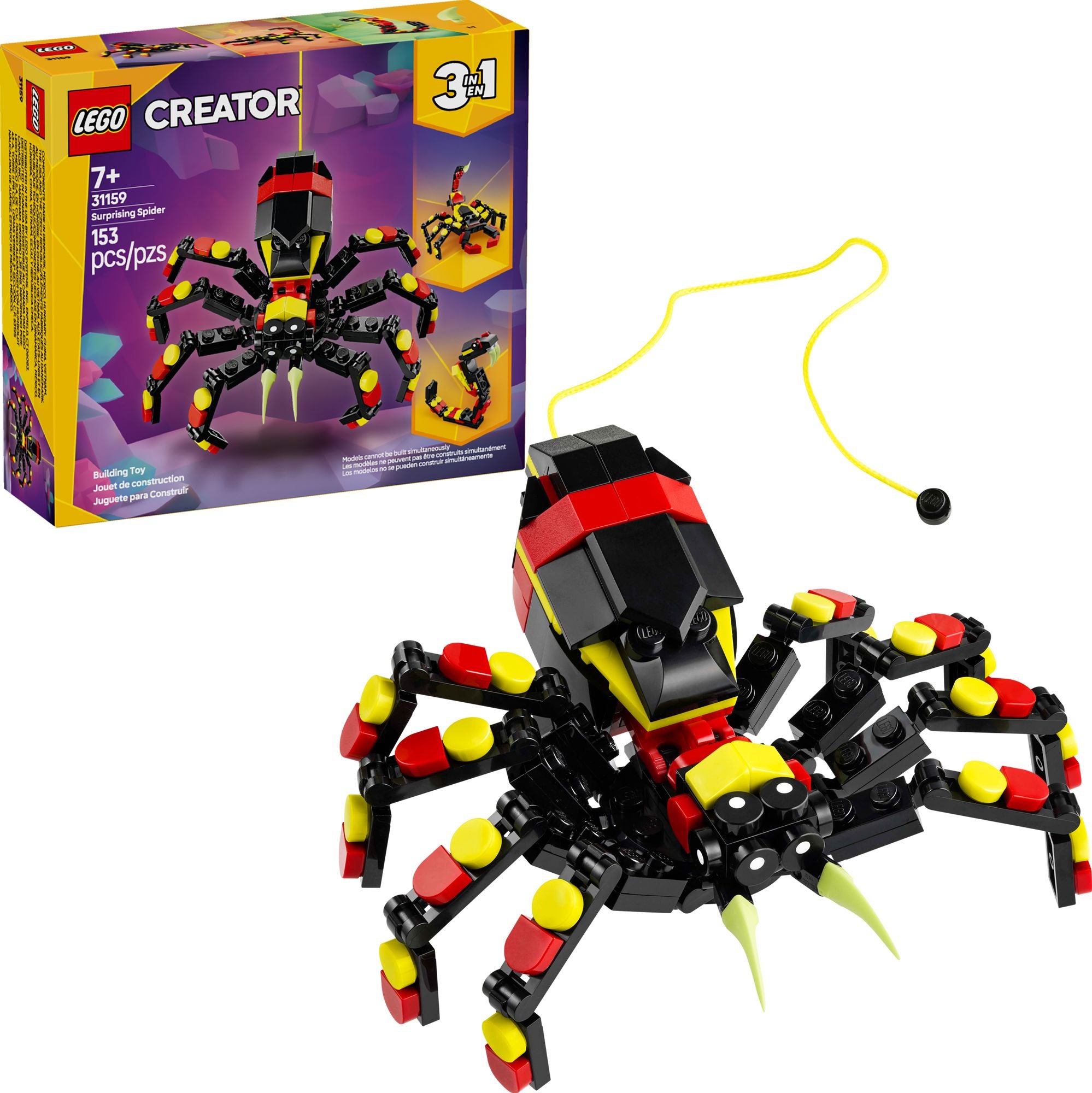 LEGO Creator Wild Animals: Surprising Spider 31159