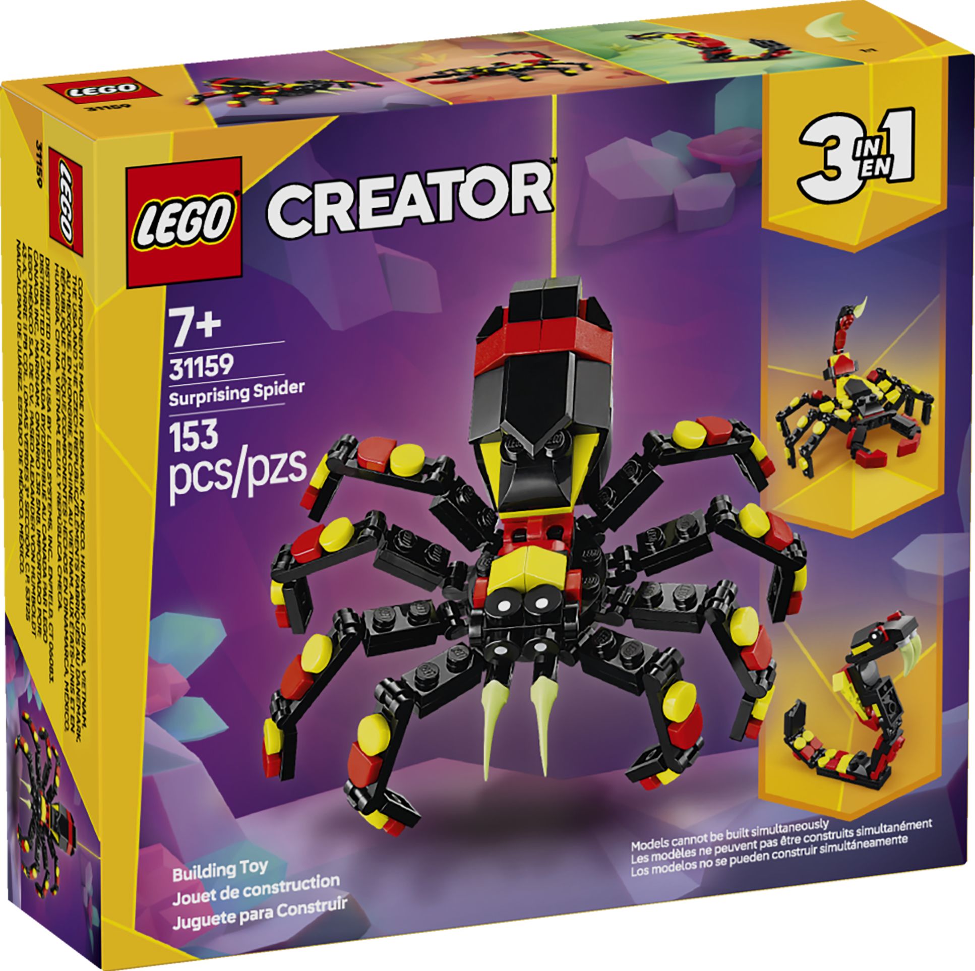 LEGO Creator Wild Animals: Surprising Spider 31159