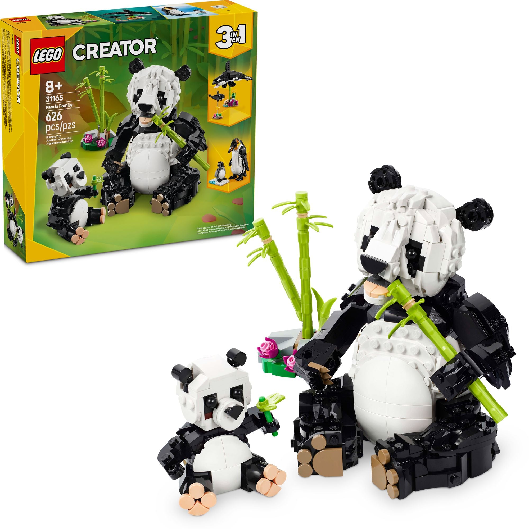 LEGO Creator Wild Animals: Panda Family 31165