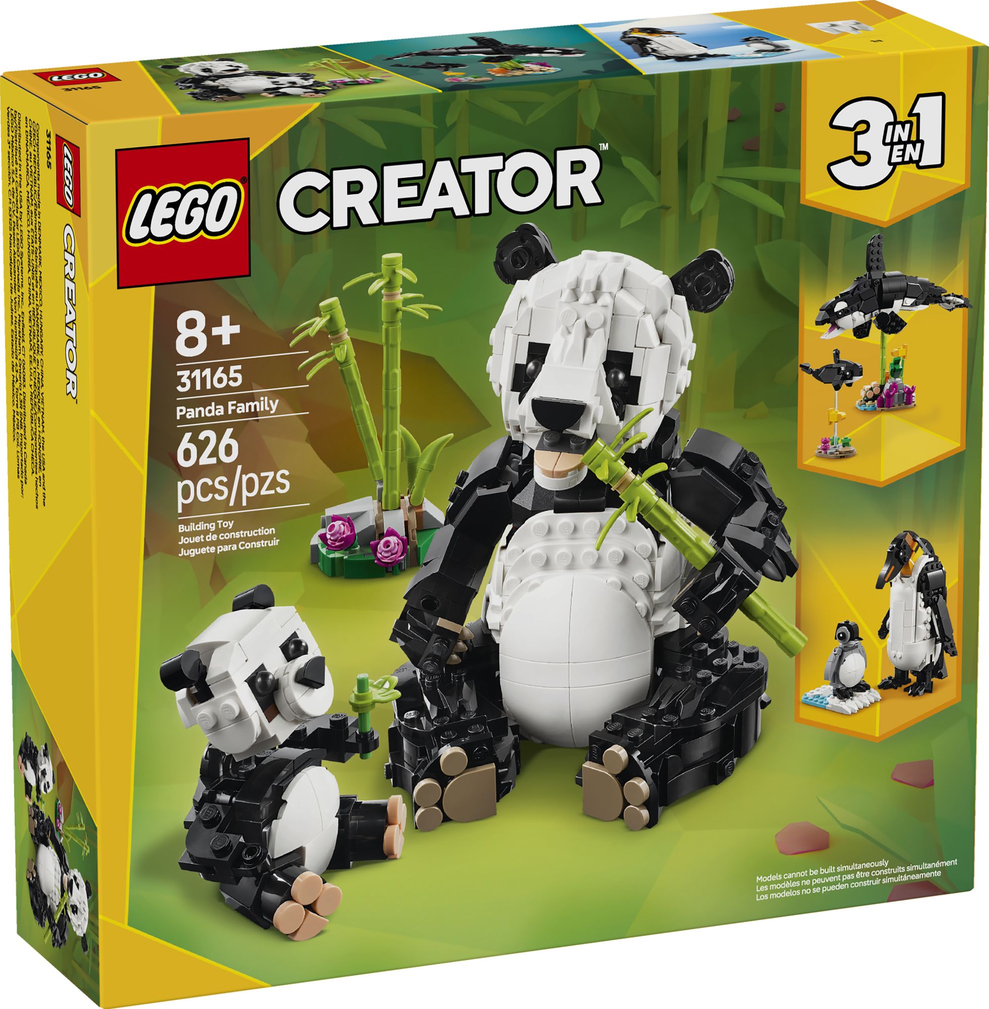LEGO Creator Wild Animals: Panda Family 31165