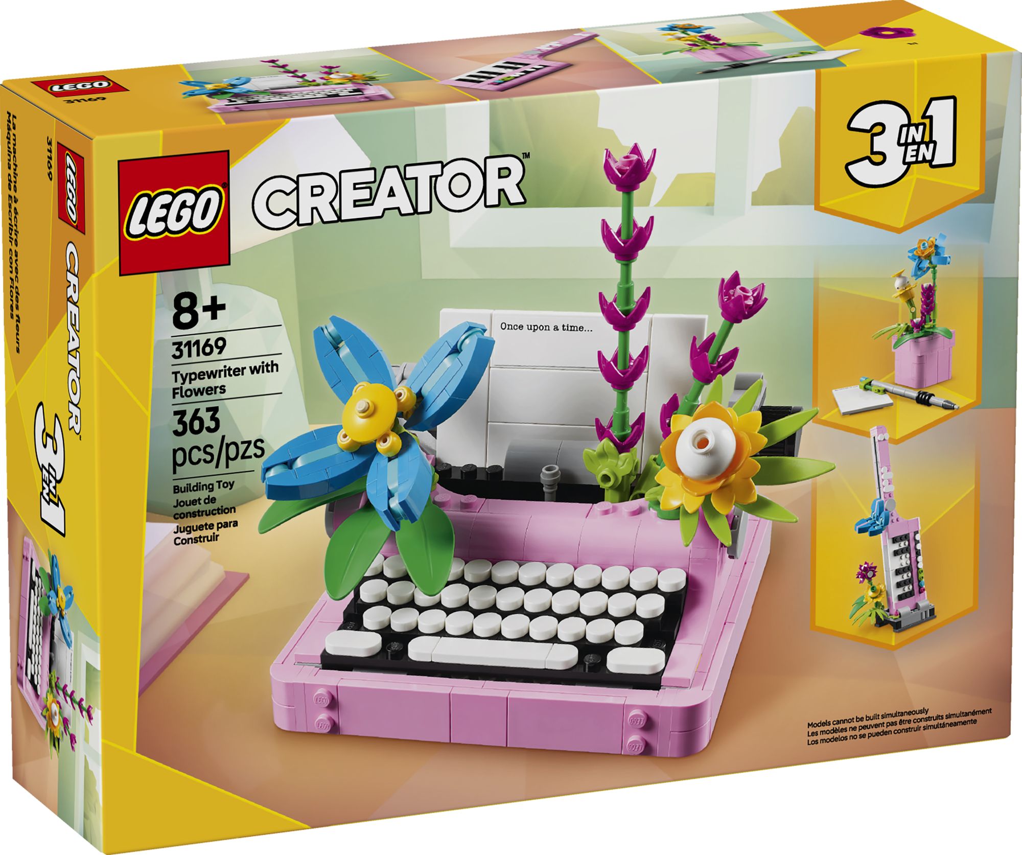LEGO Creator Typewriter with Flowers 31169