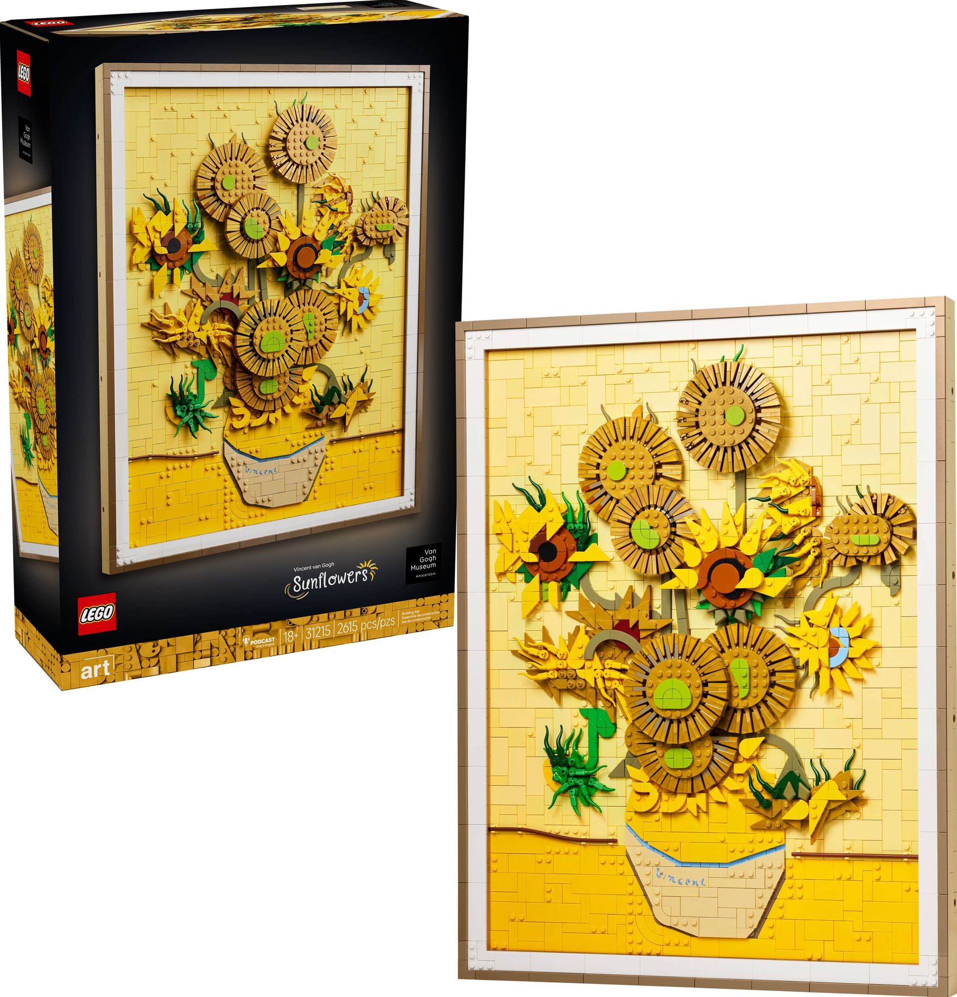 LEGO ART Vincent van Gogh Sunflowers 31215