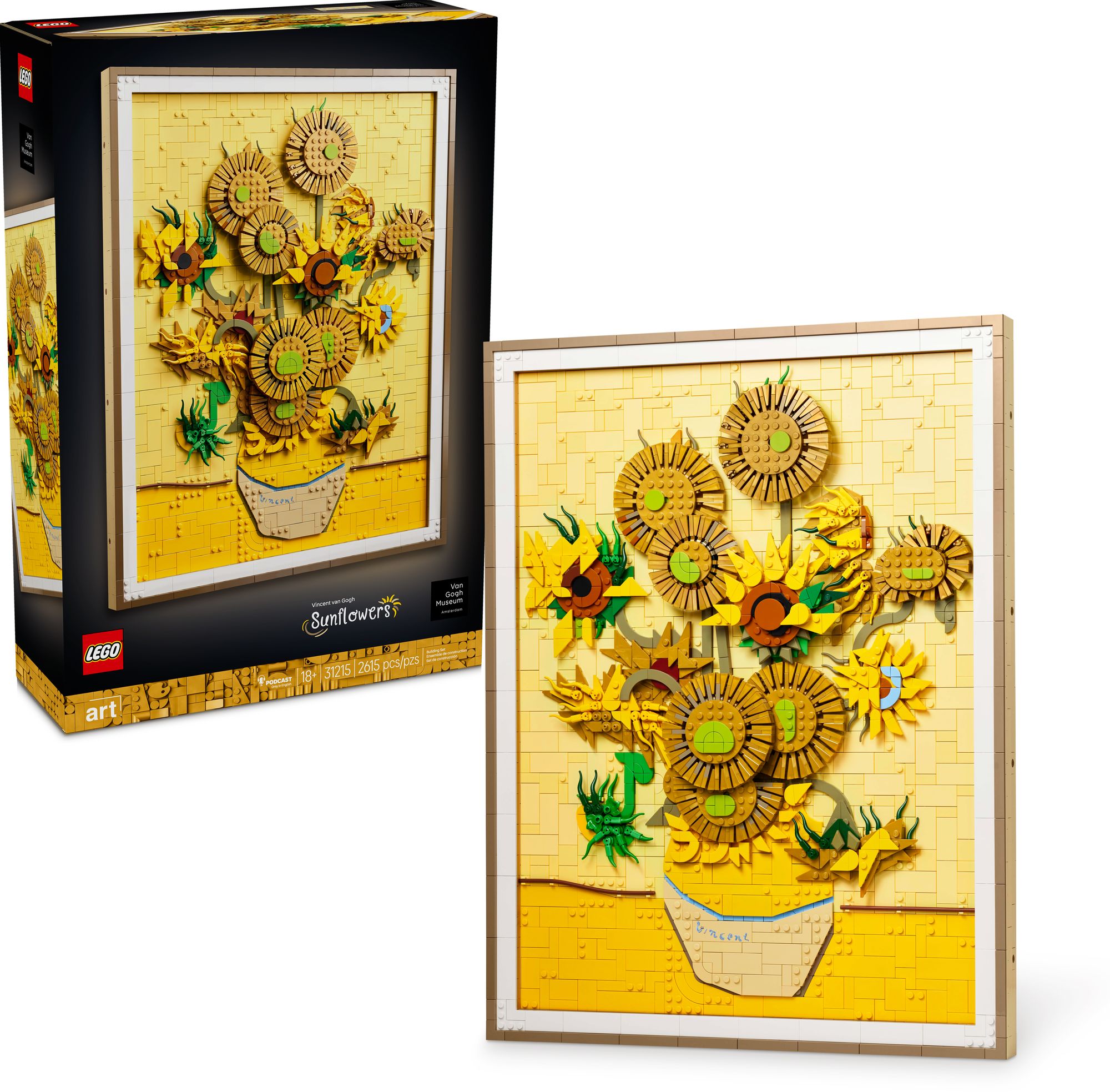 LEGO ART Vincent van Gogh Sunflowers 31215
