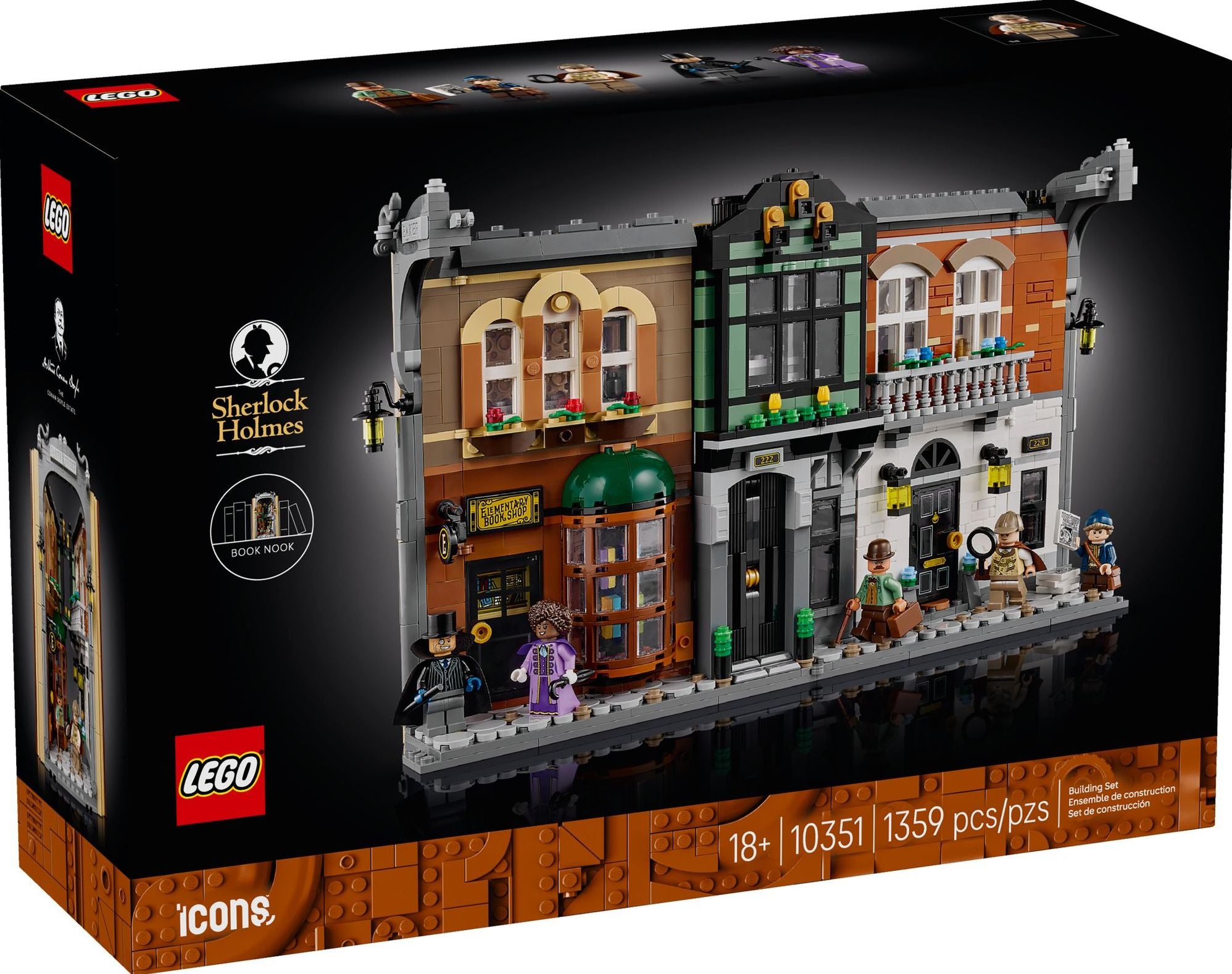 LEGO Icons Sherlock Holmes: Book Nook 10351 (B&N Exclusive)