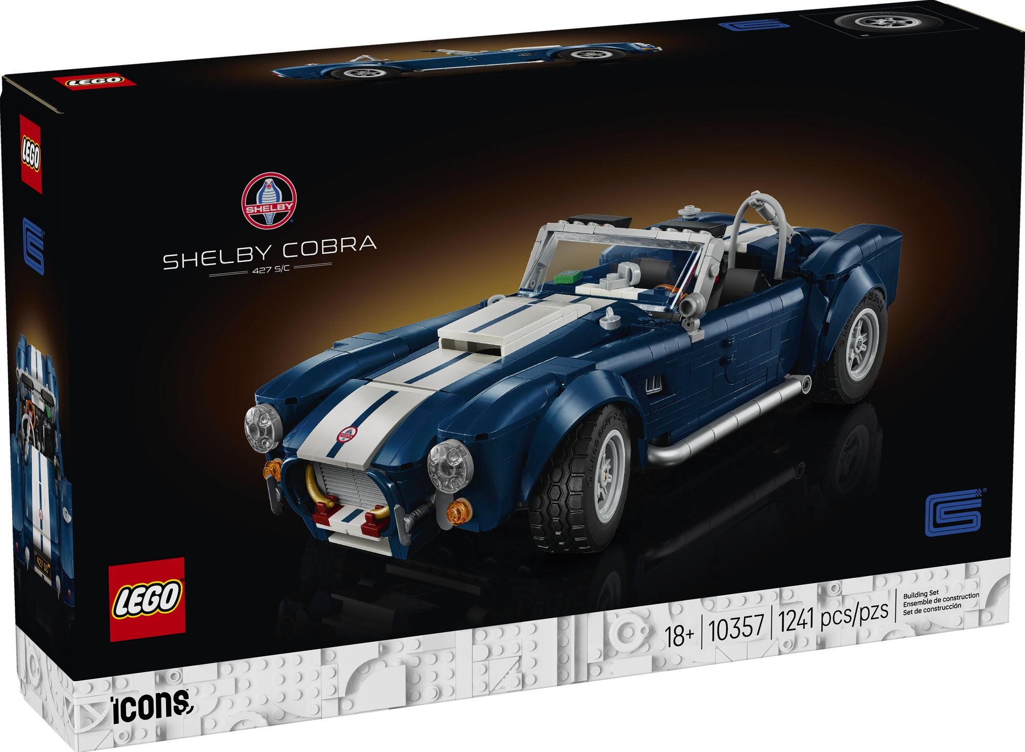 LEGO Icons Shelby Cobra 427 S/C 10357