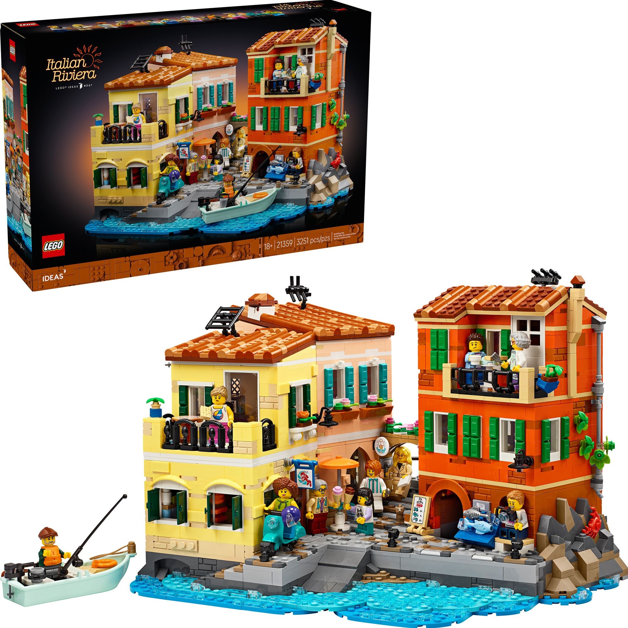 LEGO Ideas 21359 Italian Riviera
