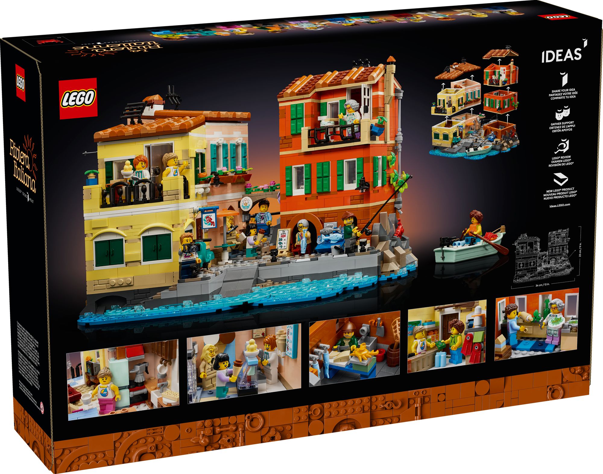 LEGO Ideas 21359 Italian Riviera