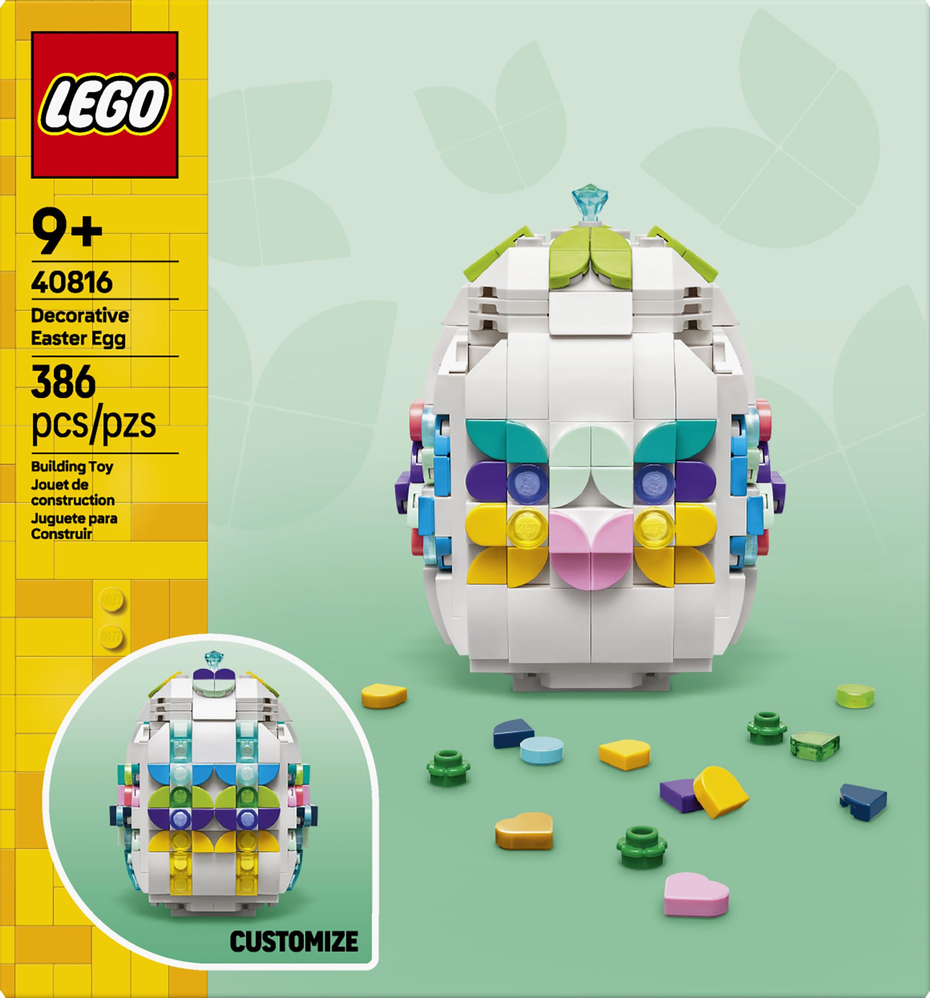 LEGO Iconic Decorative Easter Egg 40816