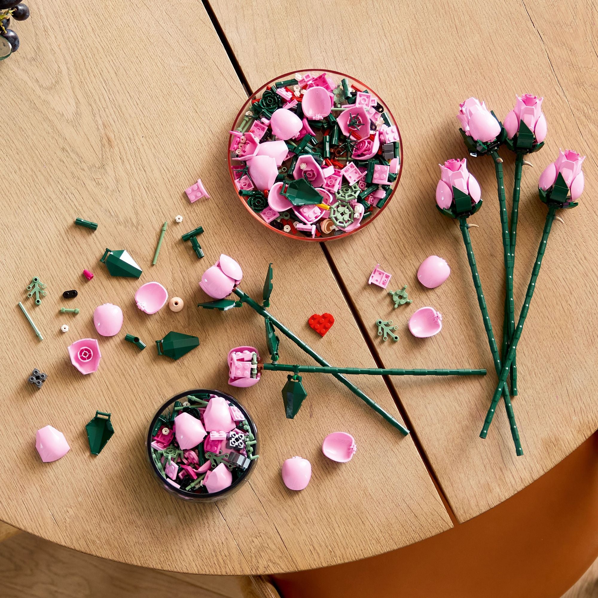 LEGO Botanicals 10374 Bouquet of Pink Roses