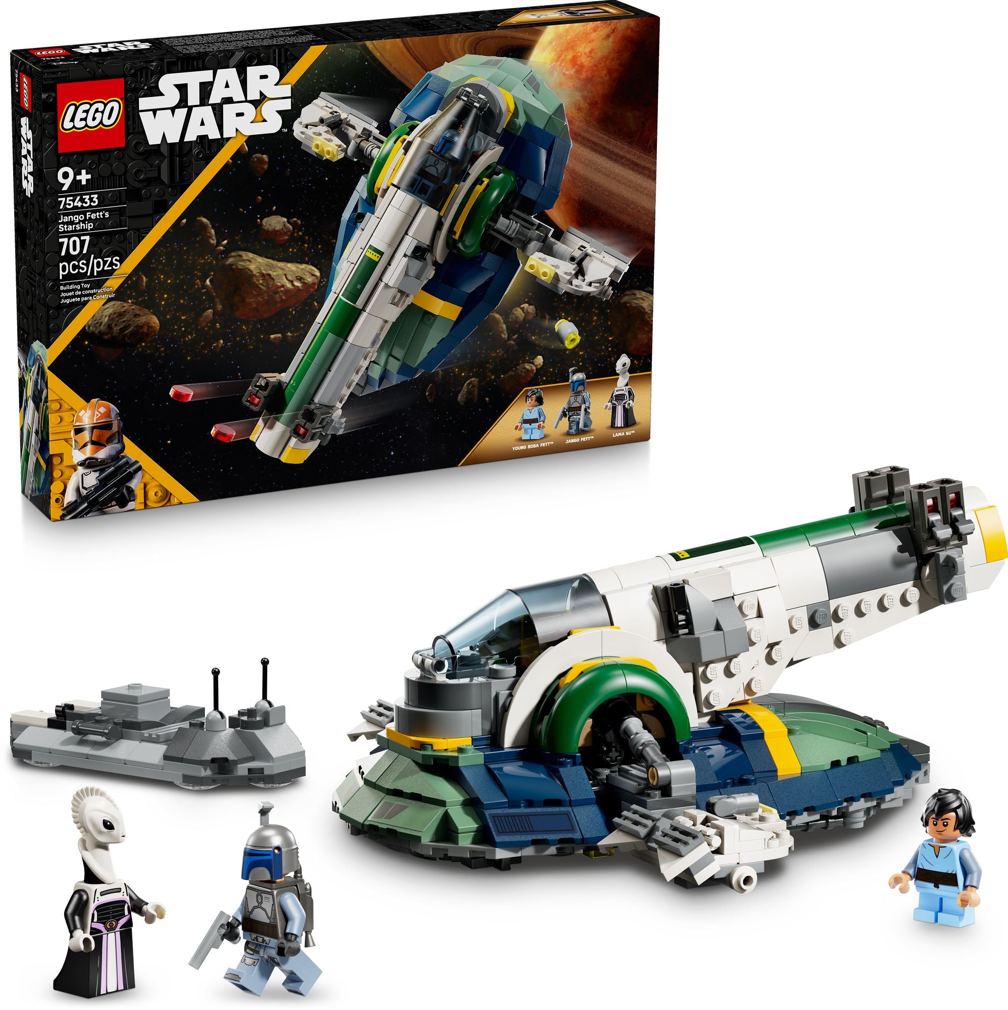 LEGO Star Wars Jango Fett's Starship 75433