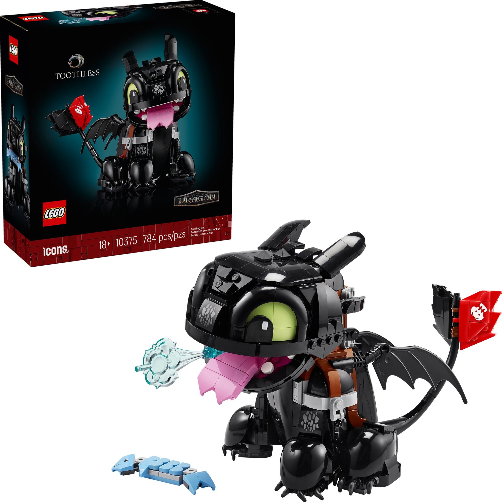 LEGO Icons How to Train Your Dragon: Toothless 10375