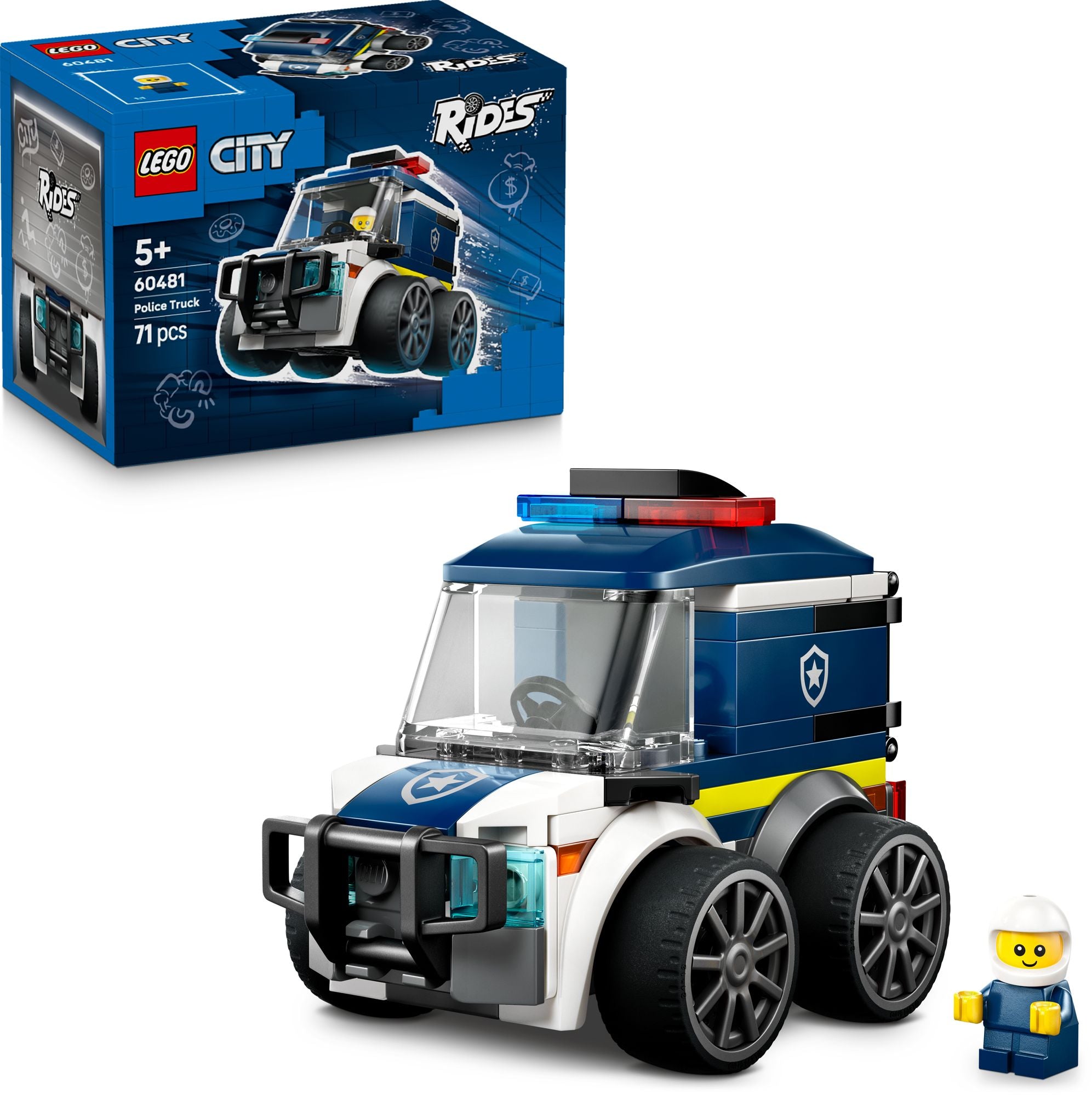 LEGO City Brick Rides Police Truck 60481