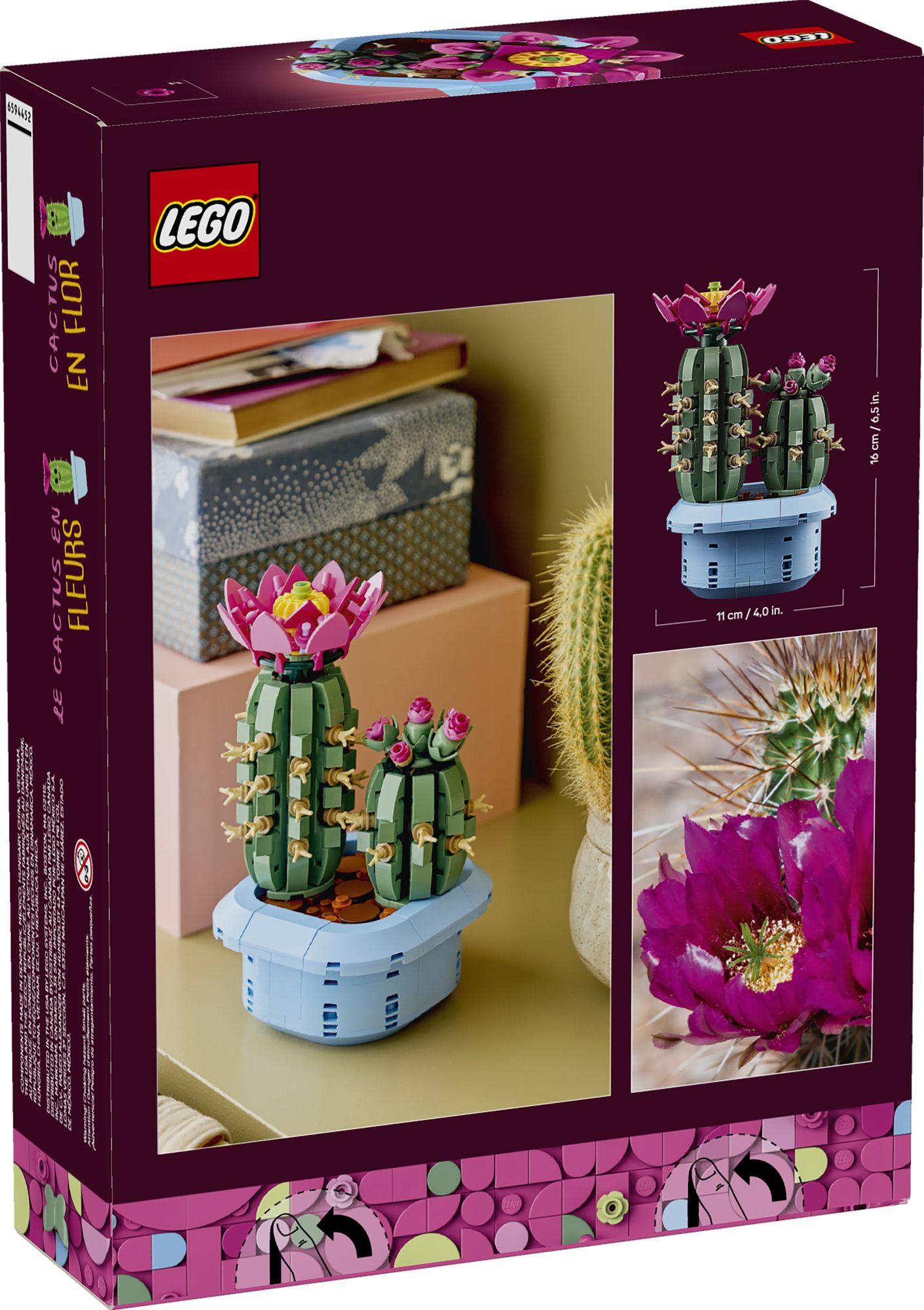 LEGO Botanicals Flowering Cactus 11509