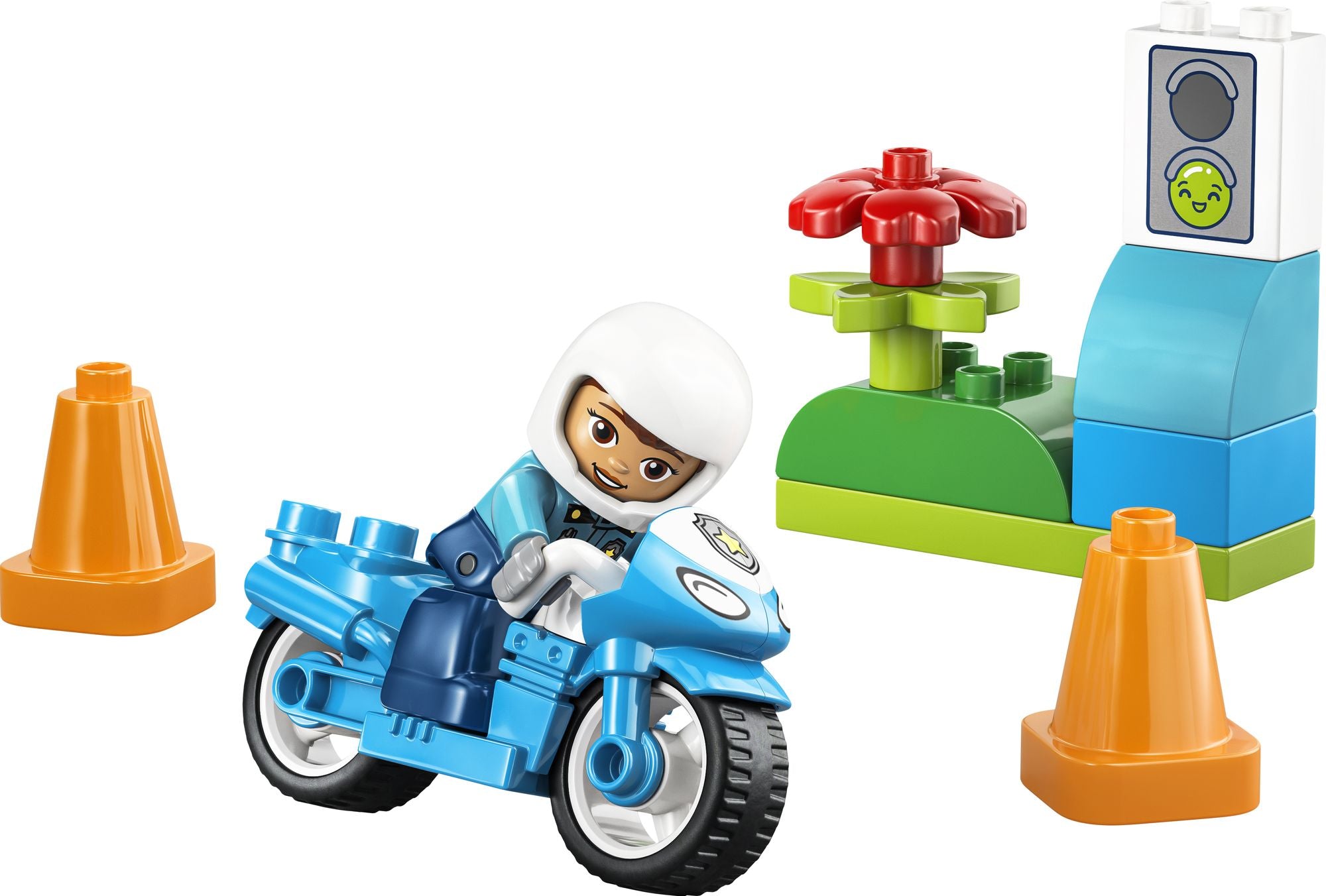 LEGO DUPLO Town Blue Police Motorcycle 10471