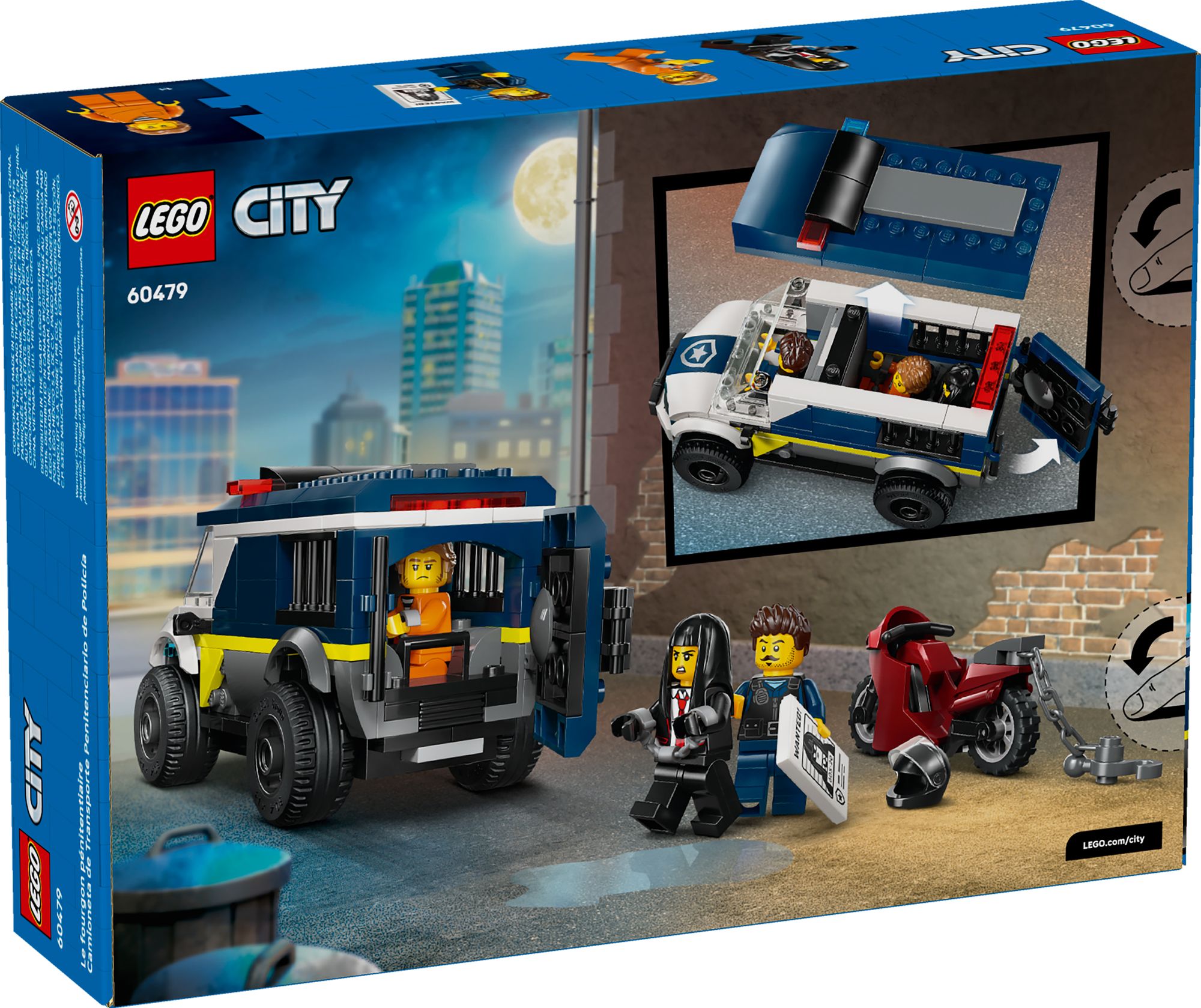 LEGO City Police Prisoner Transport Van 60479