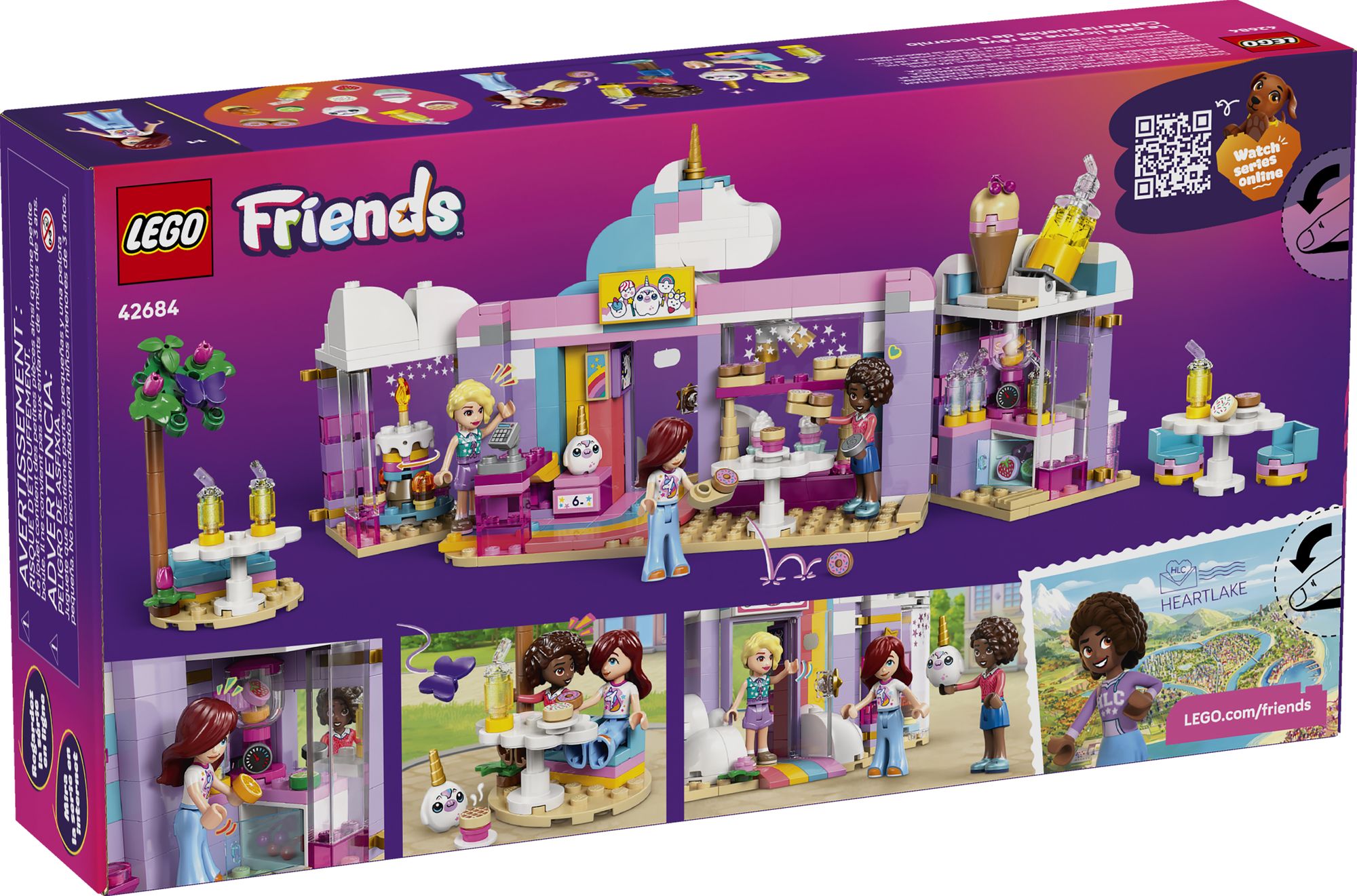 LEGO Friends Unicorn Dream Café 42684