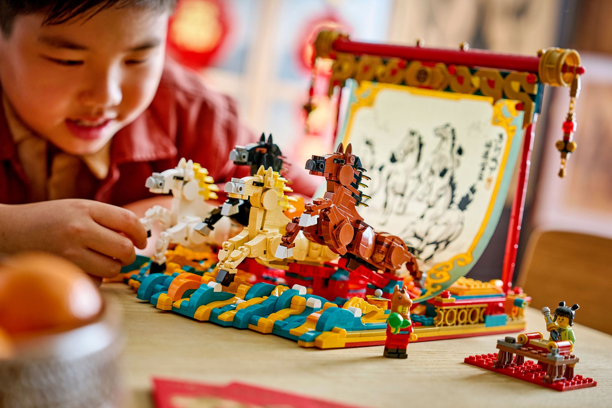 LEGO Galloping Horses Canvas 80119