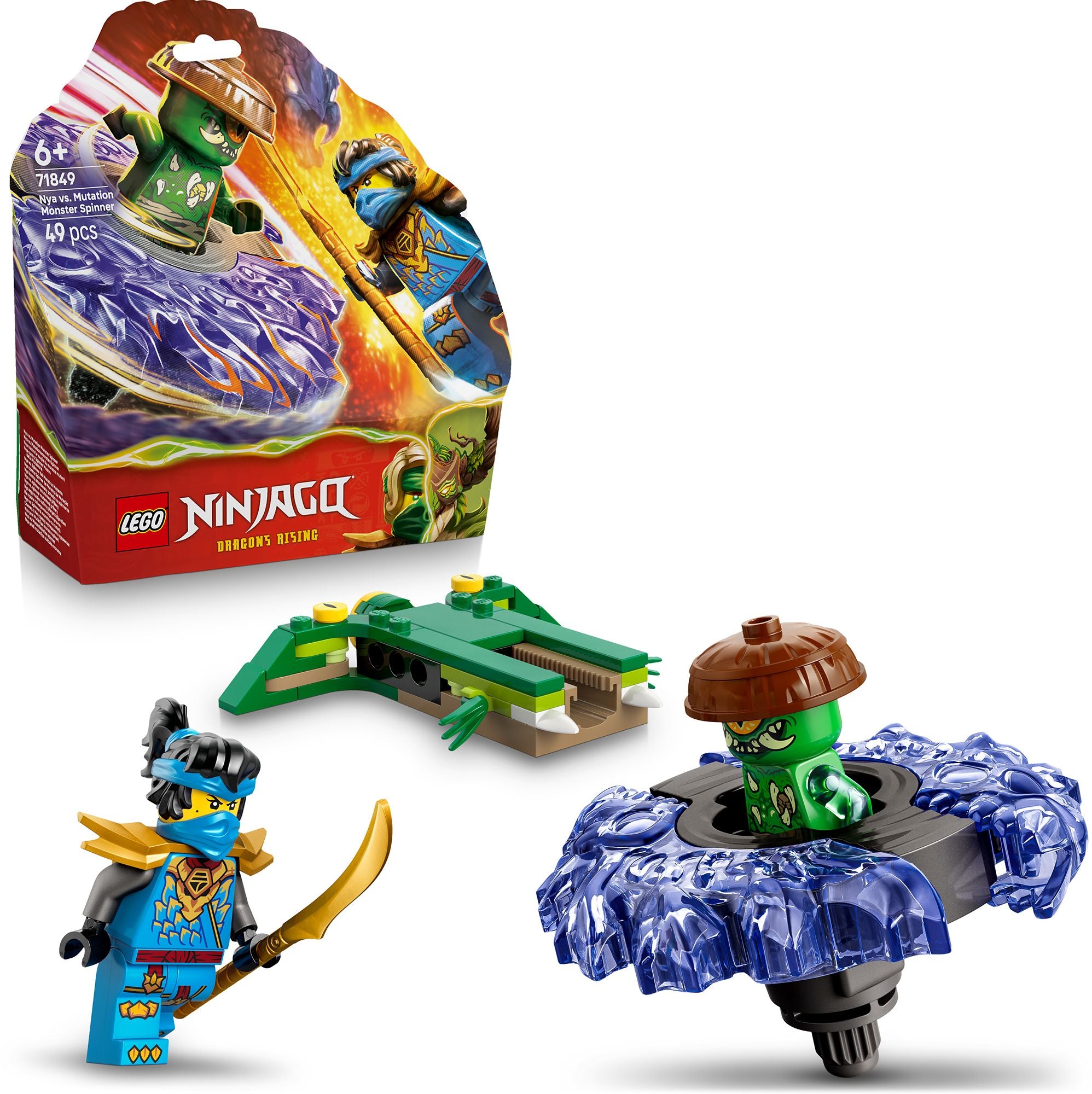 LEGO Ninjago Nya vs. Mutation Monster Spinner 71849