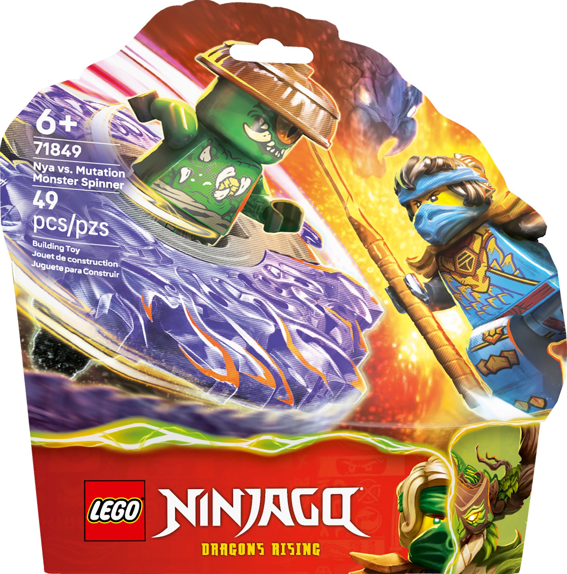 LEGO Ninjago Nya vs. Mutation Monster Spinner 71849
