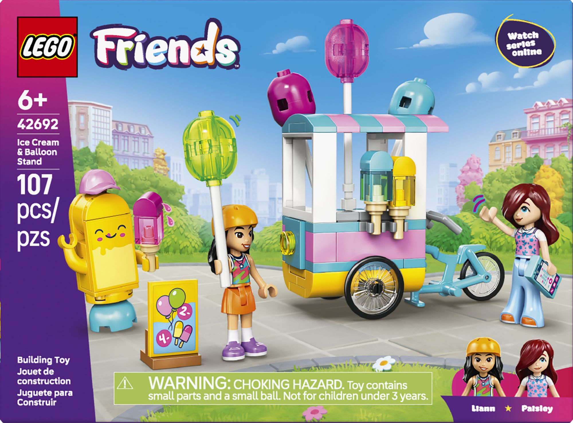 LEGO Friends Ice Cream & Balloon Stand 42692