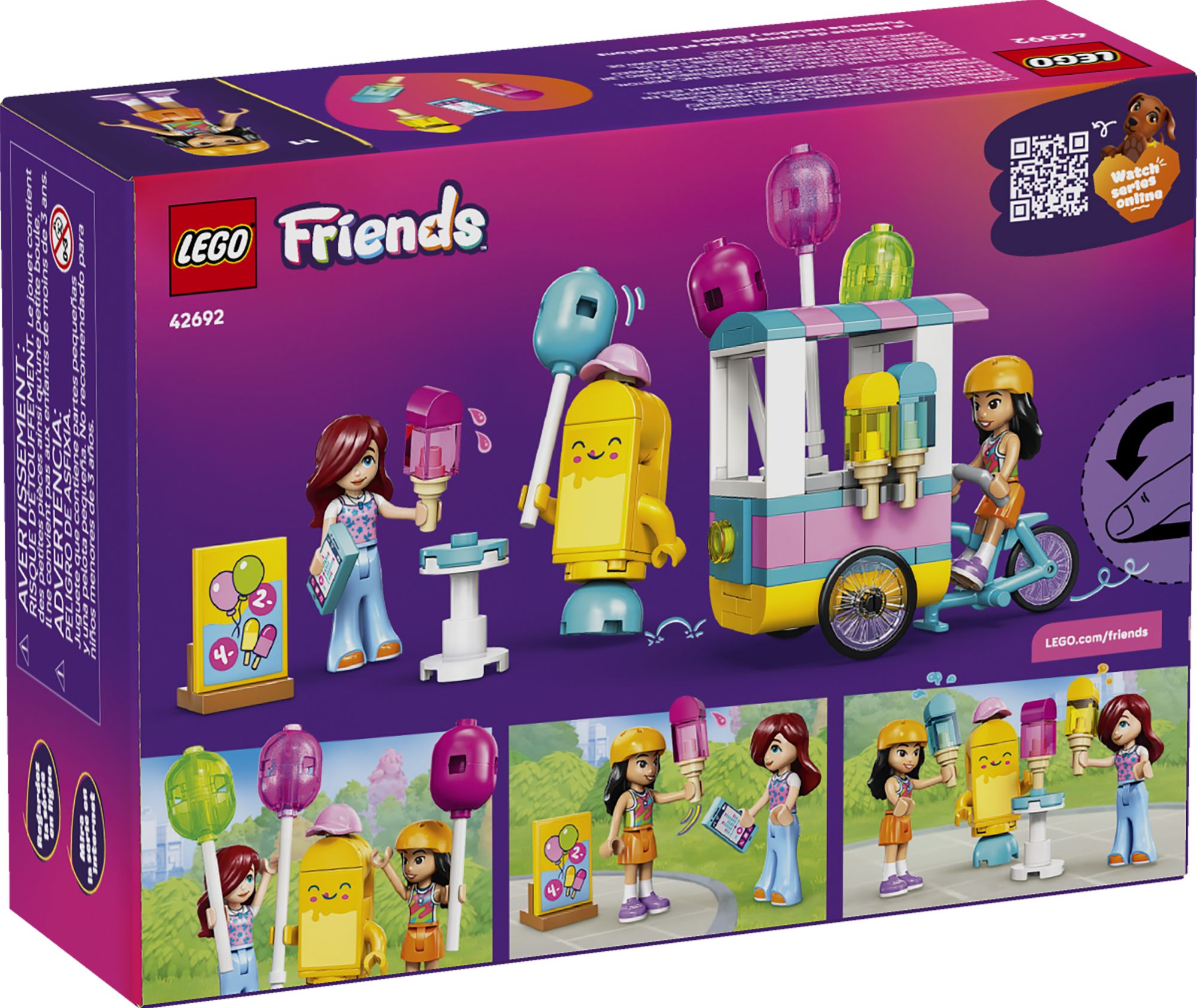 LEGO Friends Ice Cream & Balloon Stand 42692