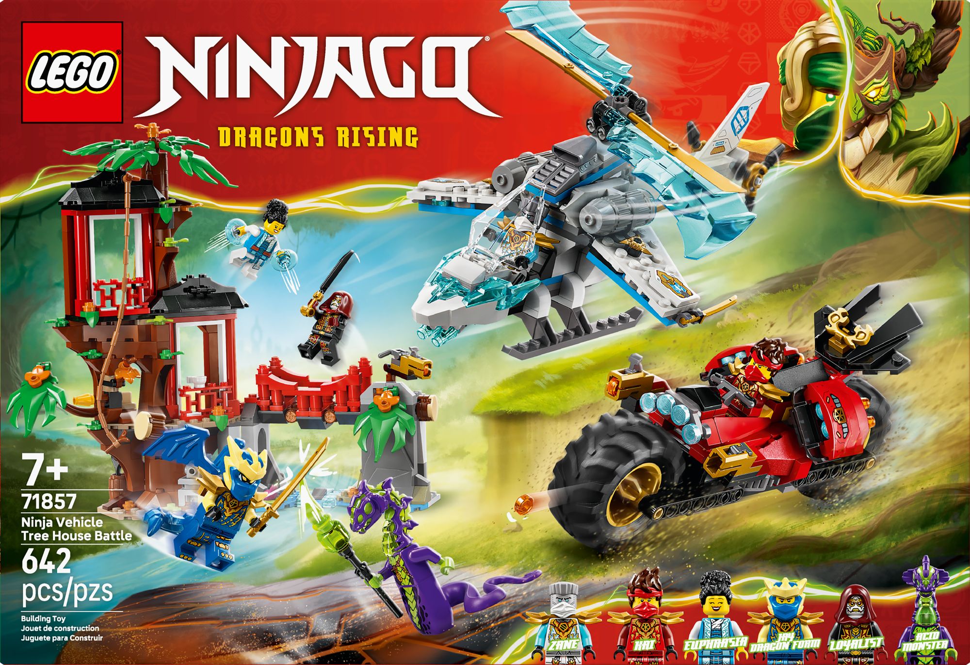 LEGO Ninjago Ninja Vehicle Tree House Battle 71857