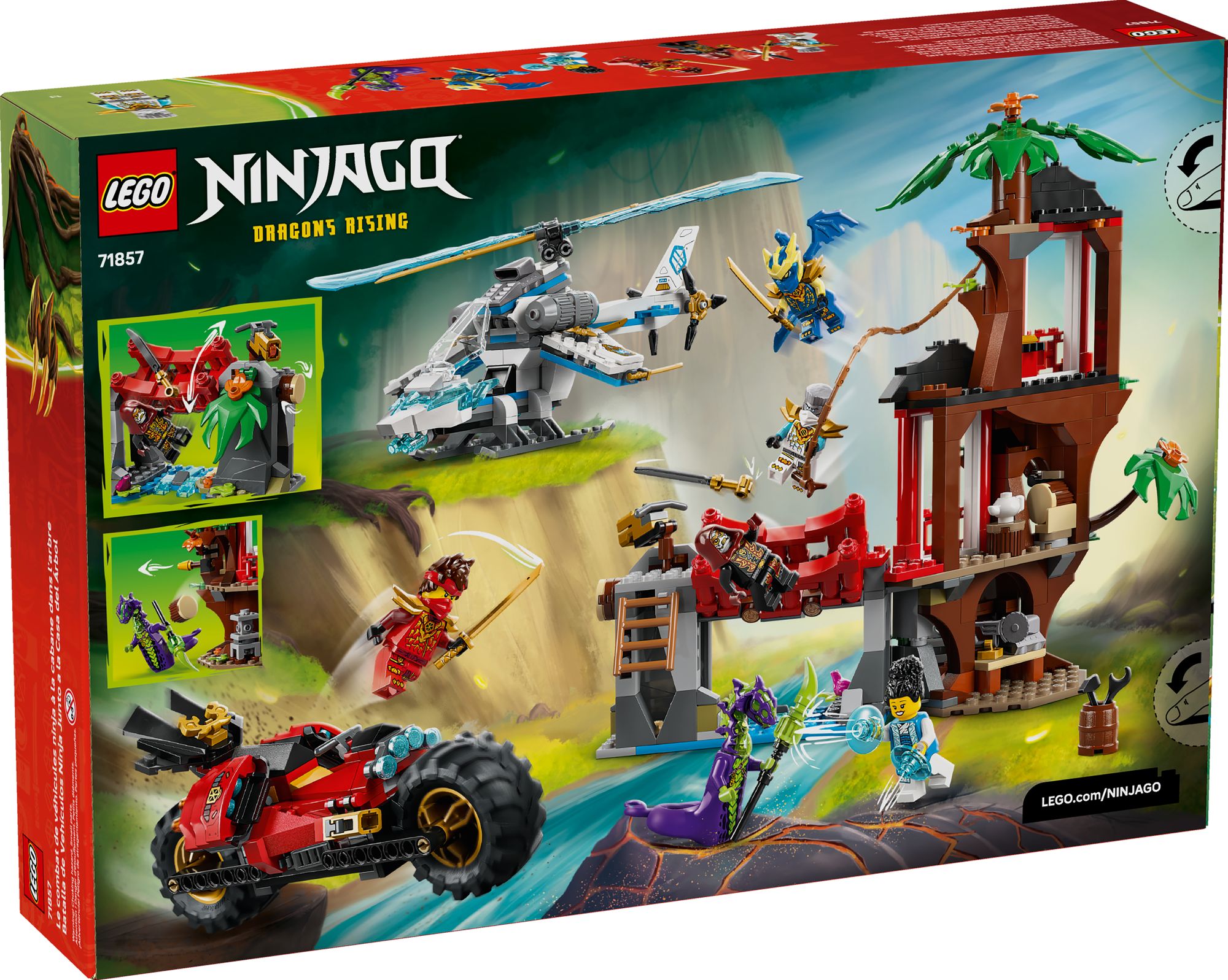 LEGO Ninjago Ninja Vehicle Tree House Battle 71857