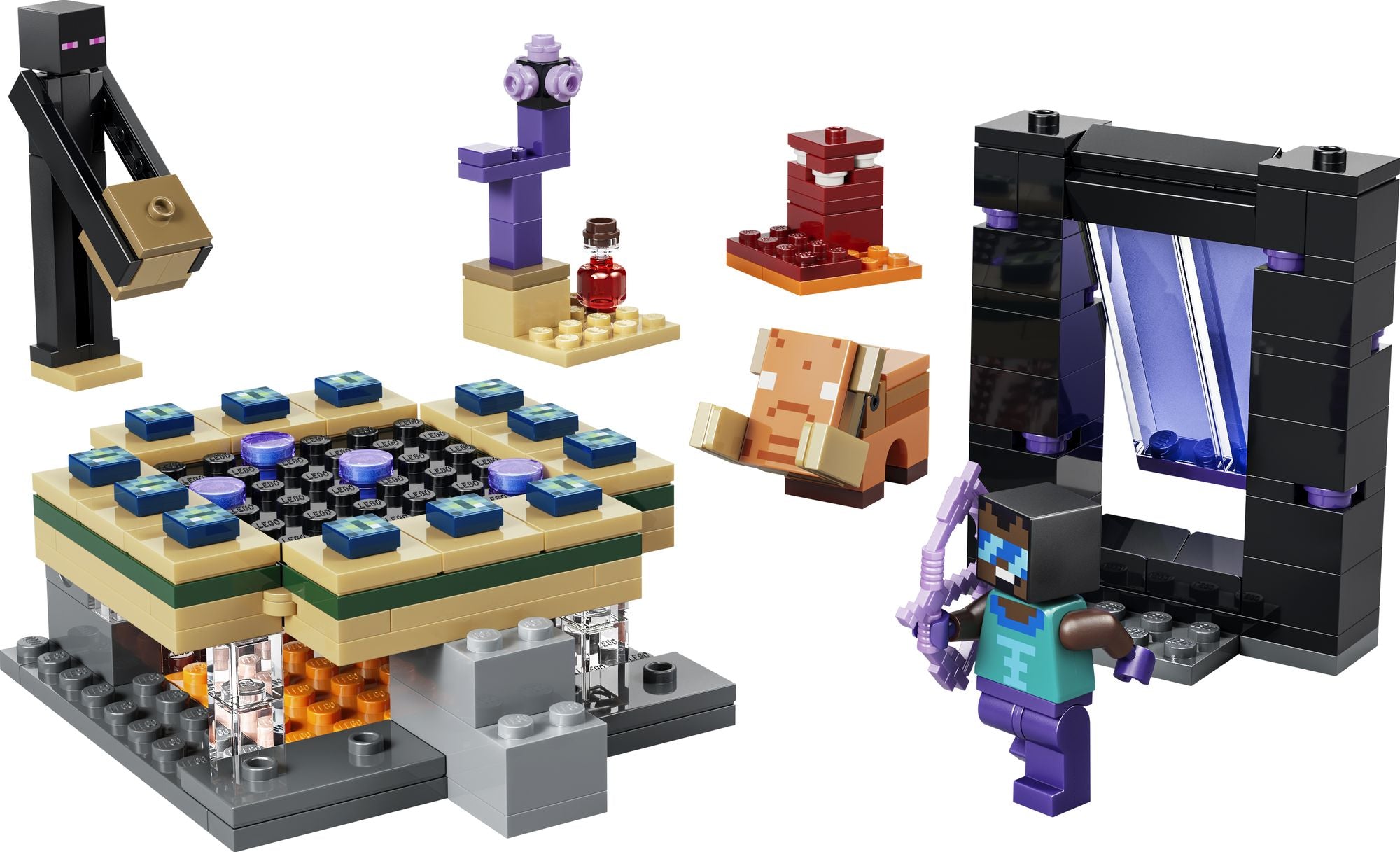 LEGO Minecraft Nether & End Portal Journey 21584