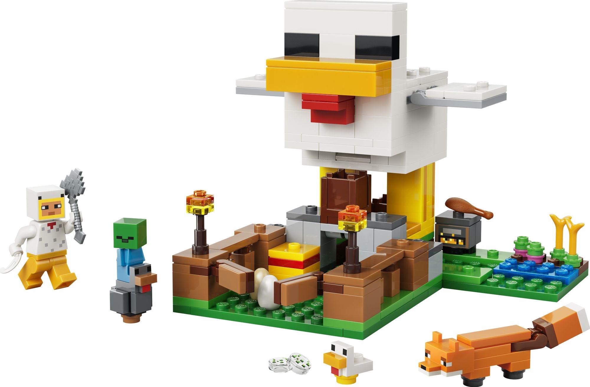 LEGO Minecraft Chicken Farm 21585