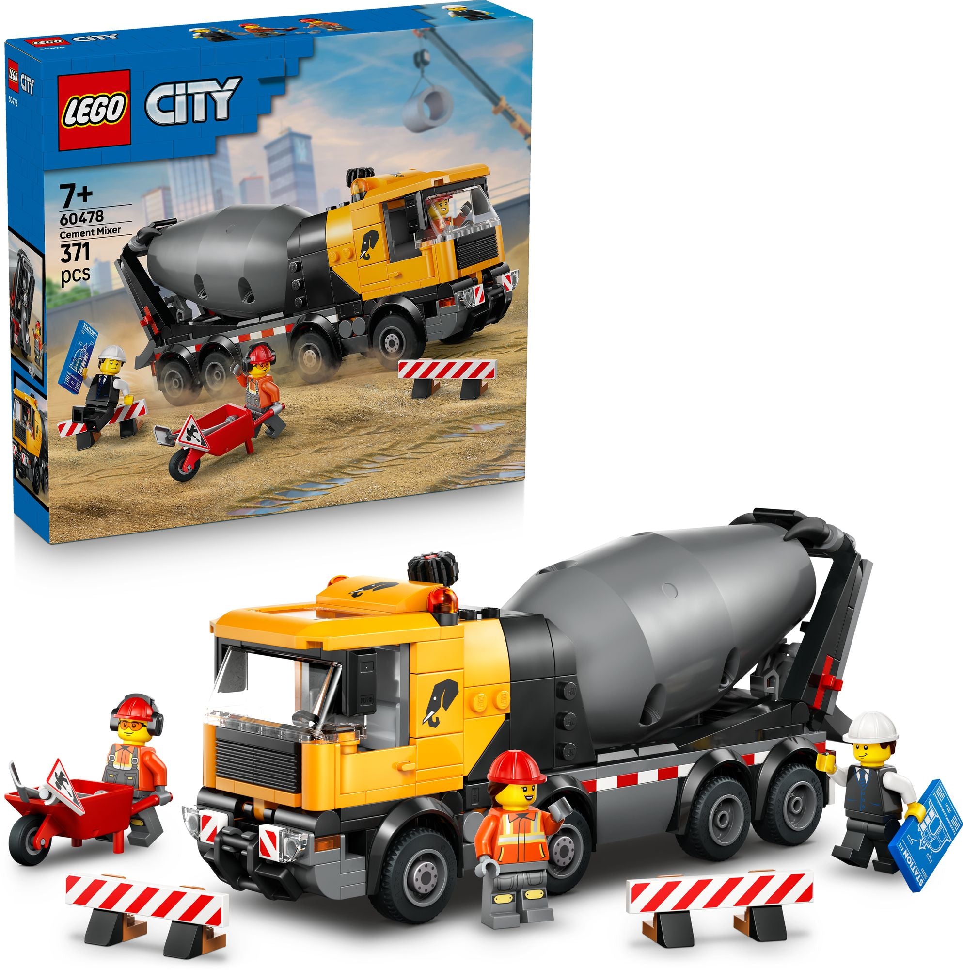LEGO City Cement Mixer 60478