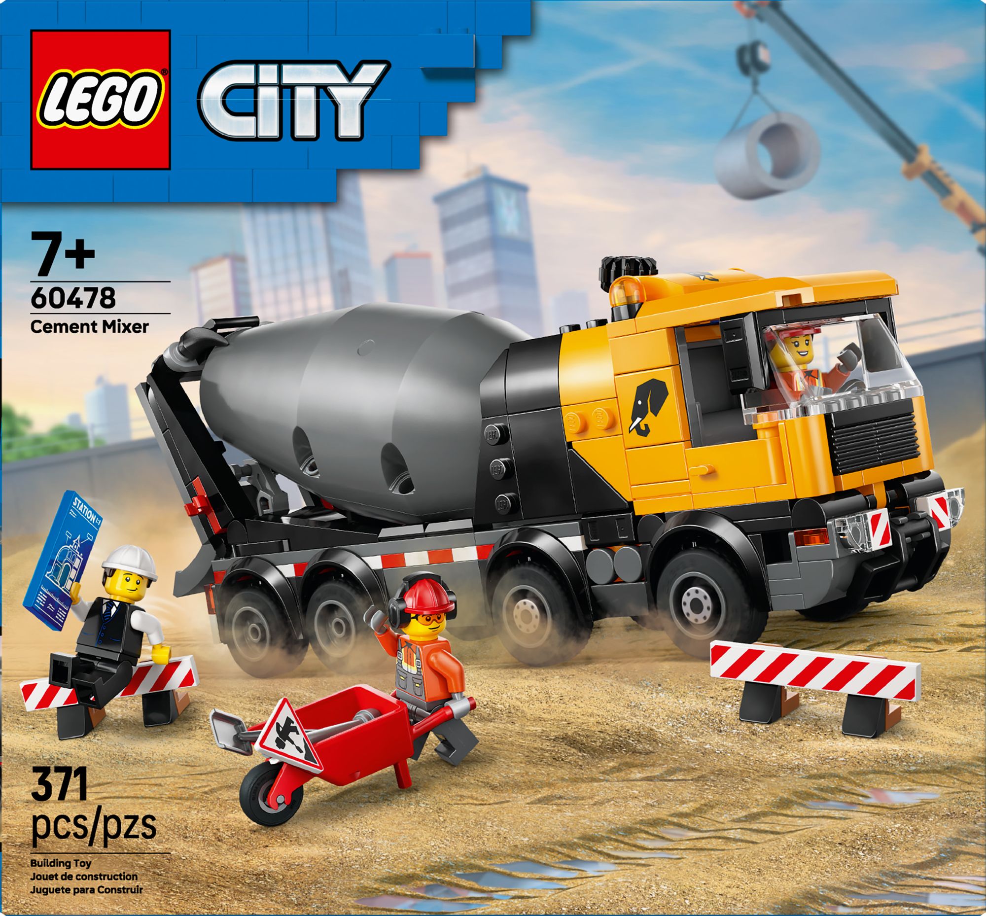 LEGO City Cement Mixer 60478