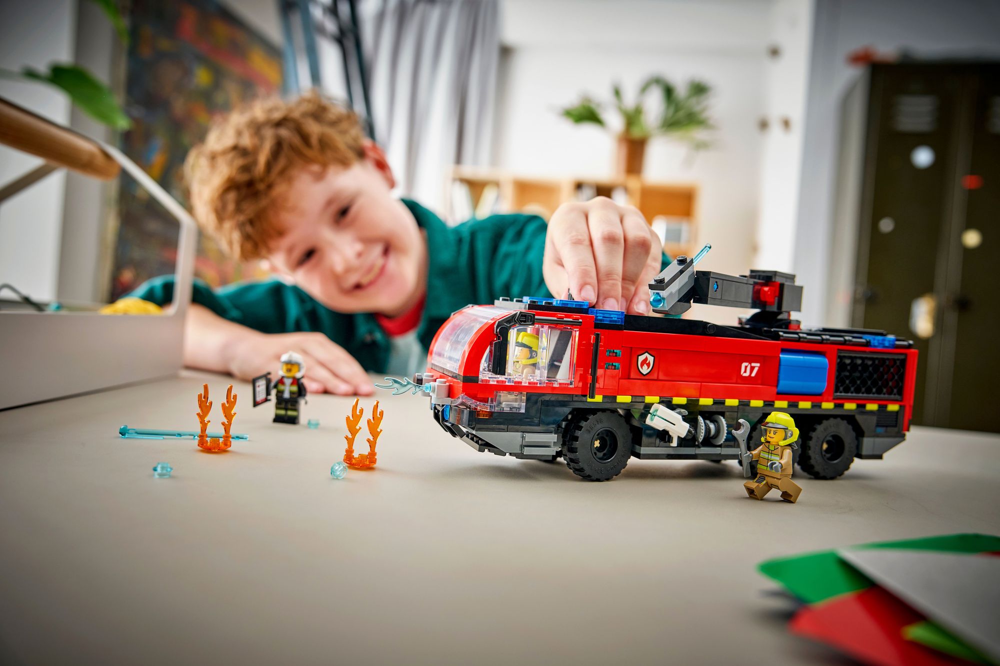 LEGO City Fire Airport Fire Truck 60499