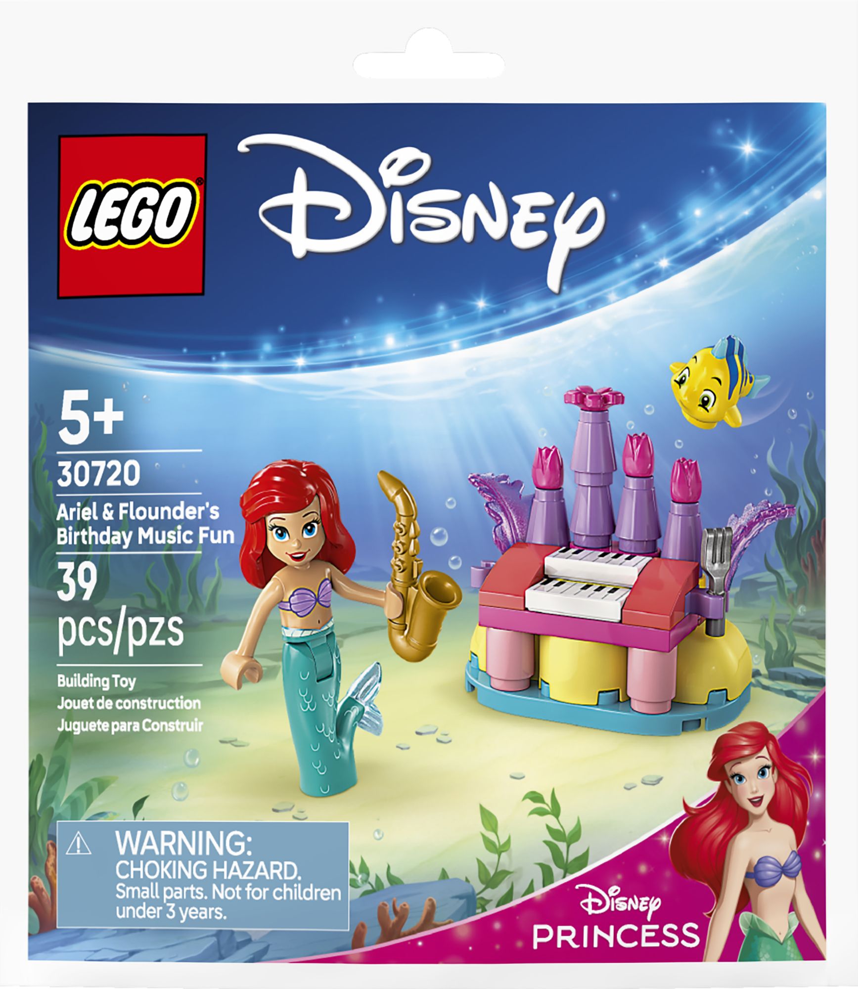 LEGO Disney Ariel & Flounder's Birthday Music Fun 30720