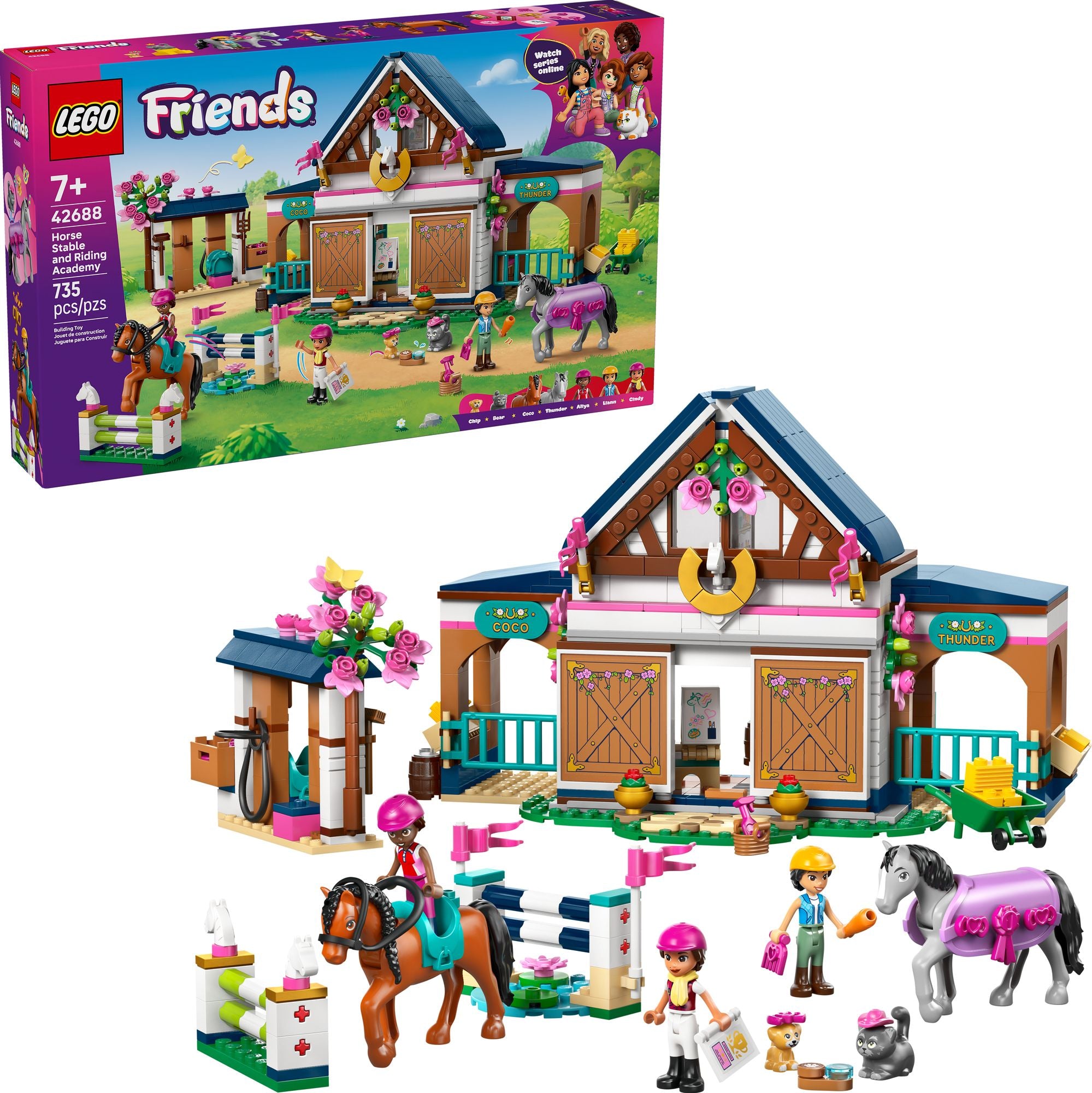 LEGO Friends Horse Stable and Riding Academy 42688