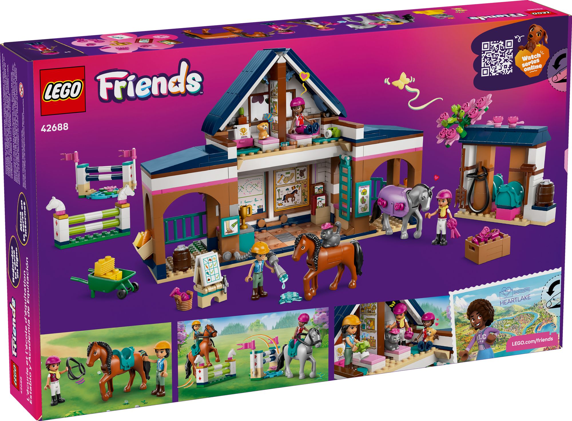 LEGO Friends Horse Stable and Riding Academy 42688