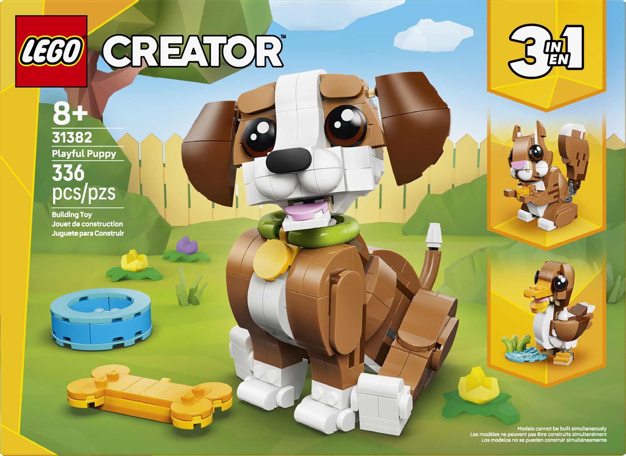 LEGO Creator Cute Animals: Playful Puppy Dog 31382